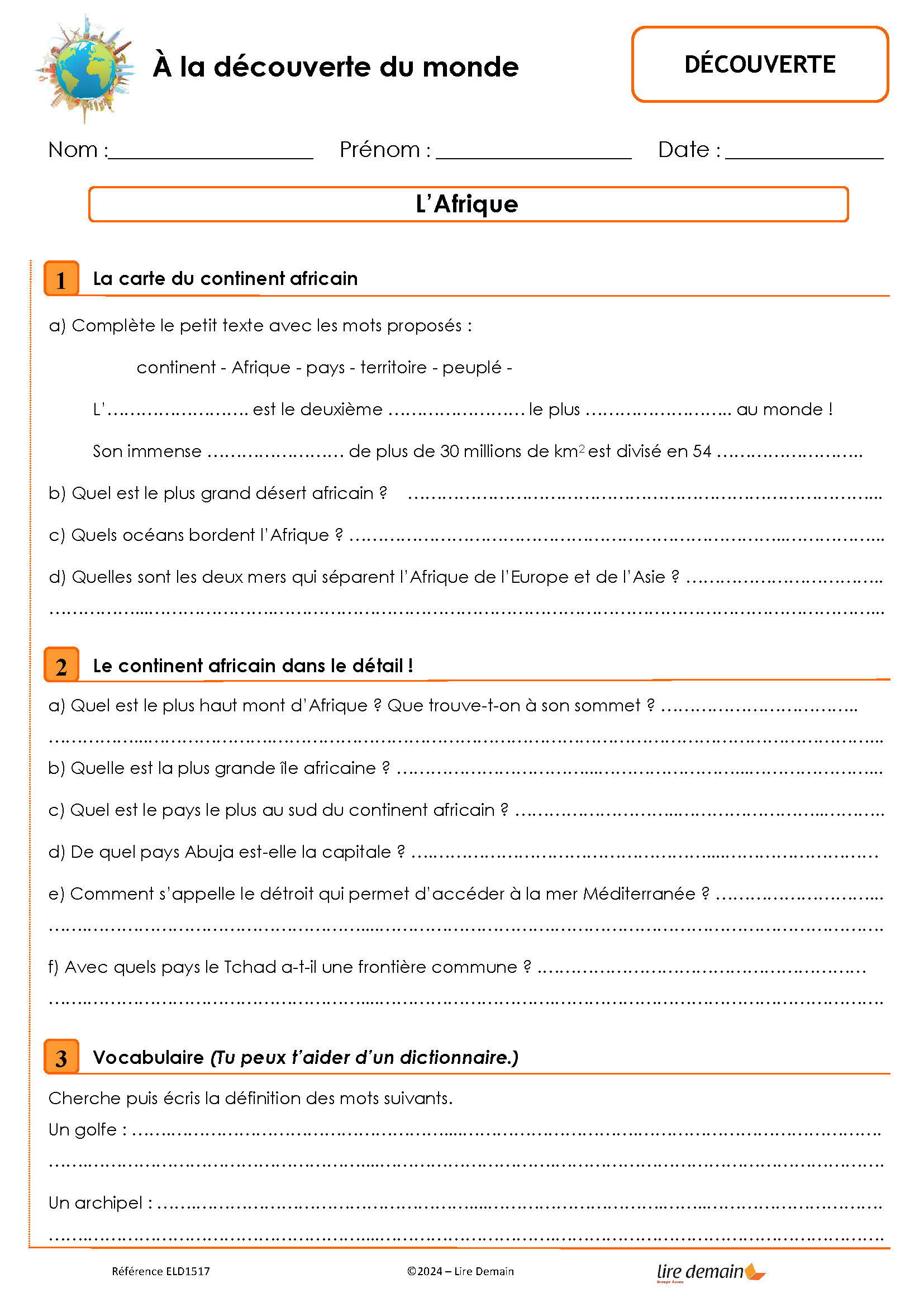 RALLYE DOC - MON PREMIER ATLAS