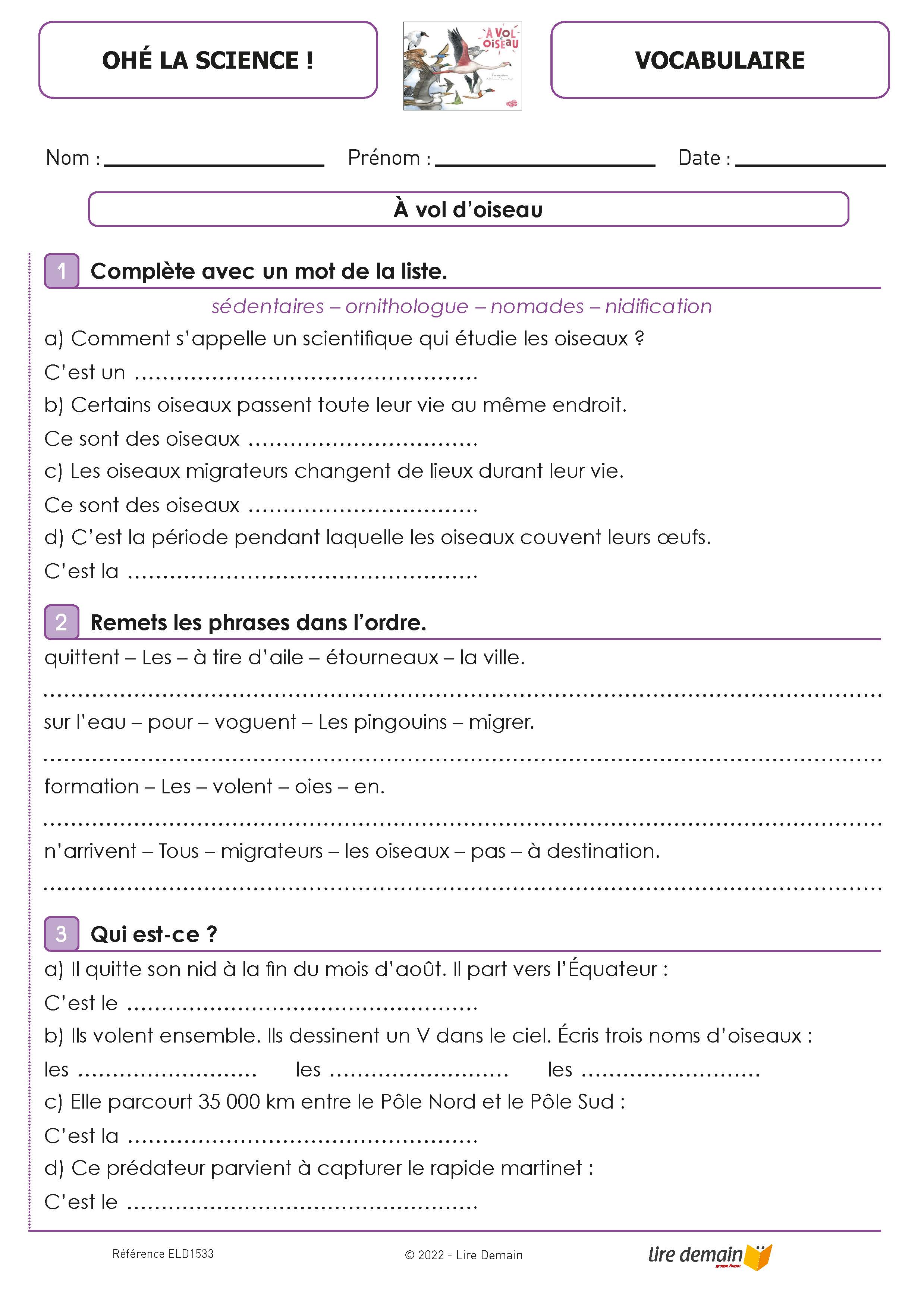 RALLYE DOC - OHE LA SCIENCE (FICHIER SEUL)