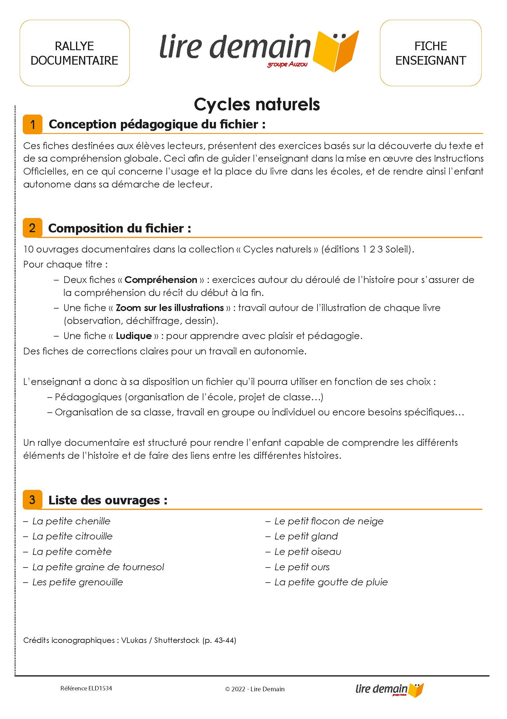 RALLYE DOC - CYCLES NATURELS (FICHIER SEUL)