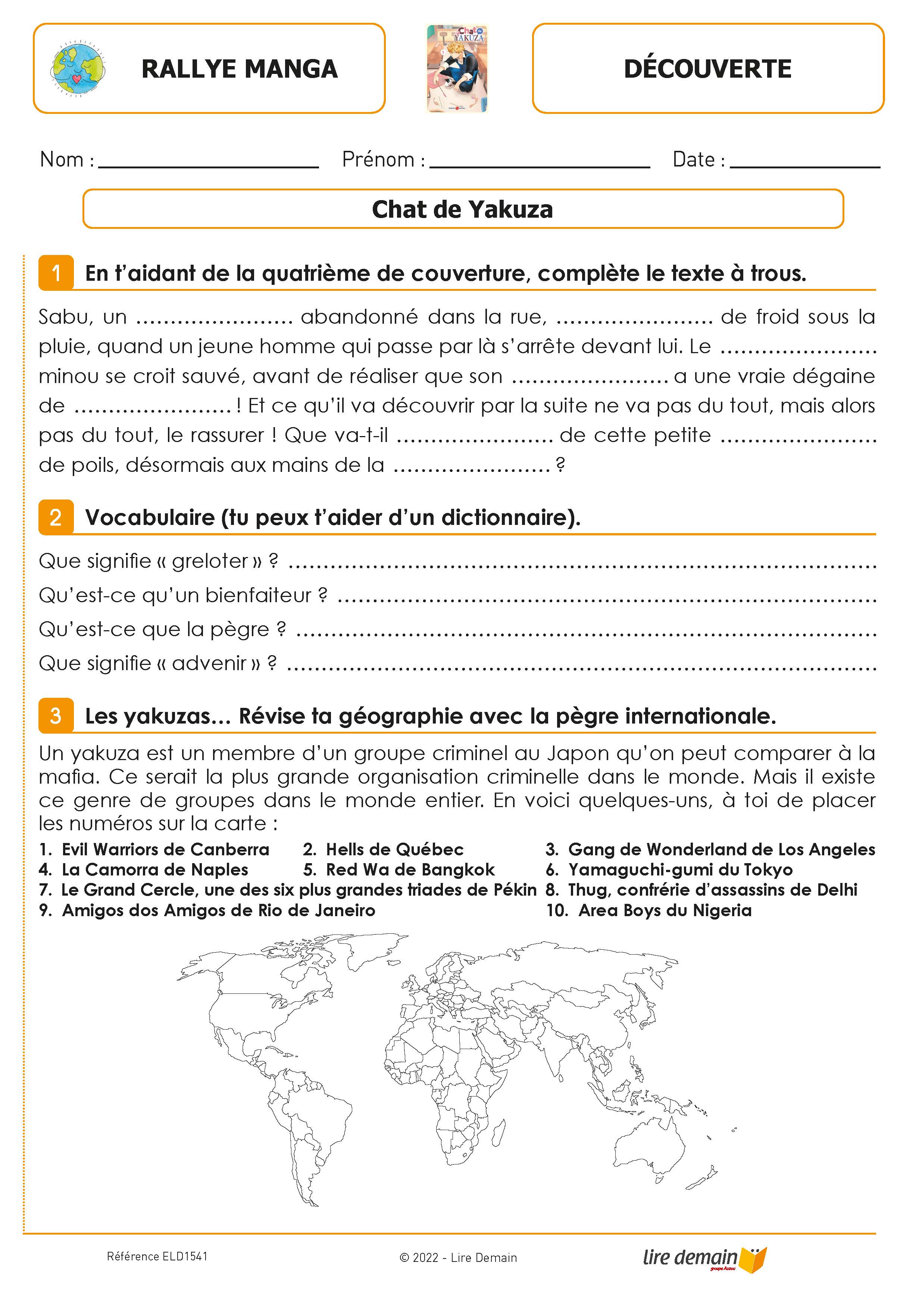 RALLYE LECTURE - MANGAS (FICHIER SEUL)