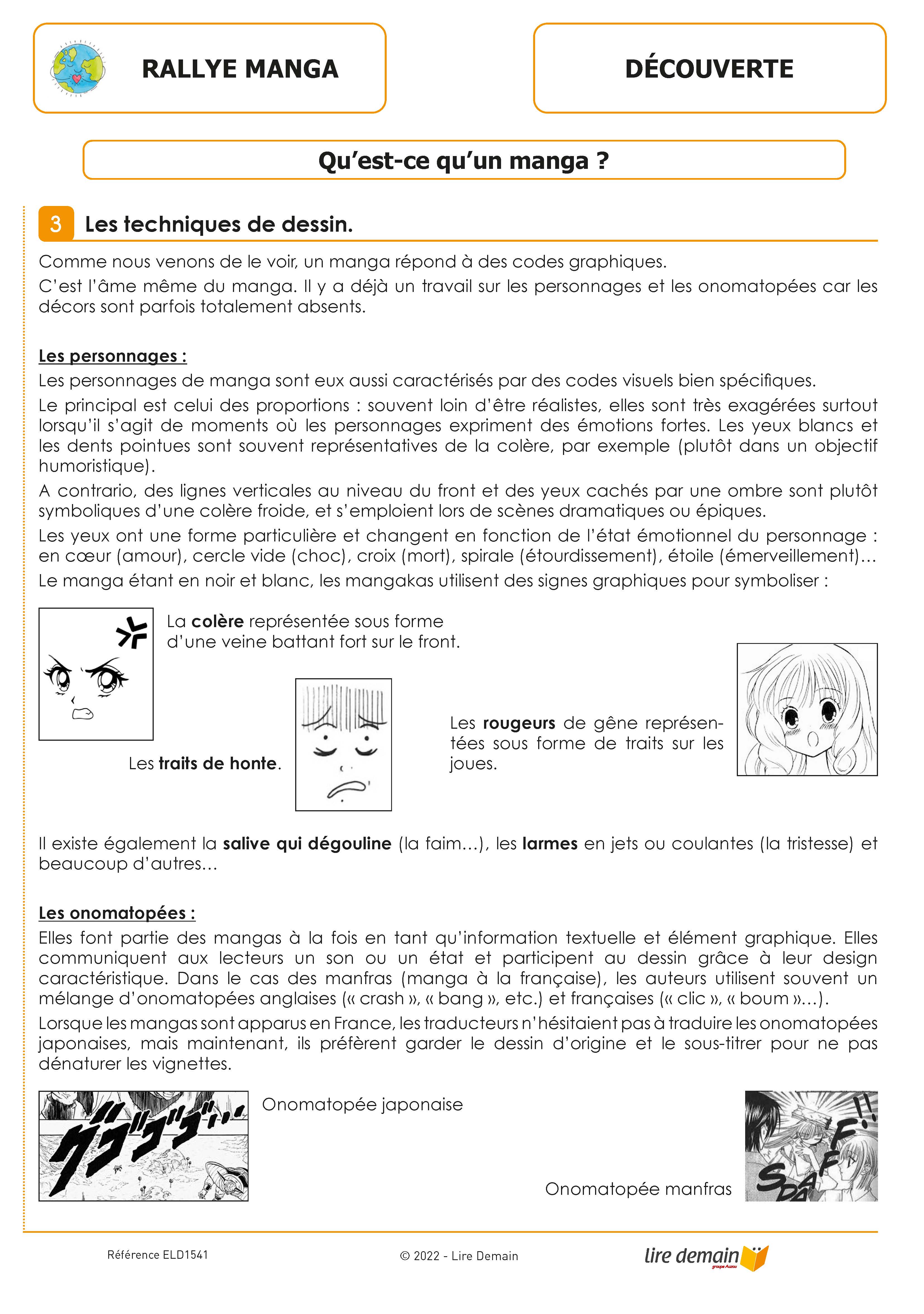 RALLYE LECTURE - MANGAS (FICHIER SEUL)