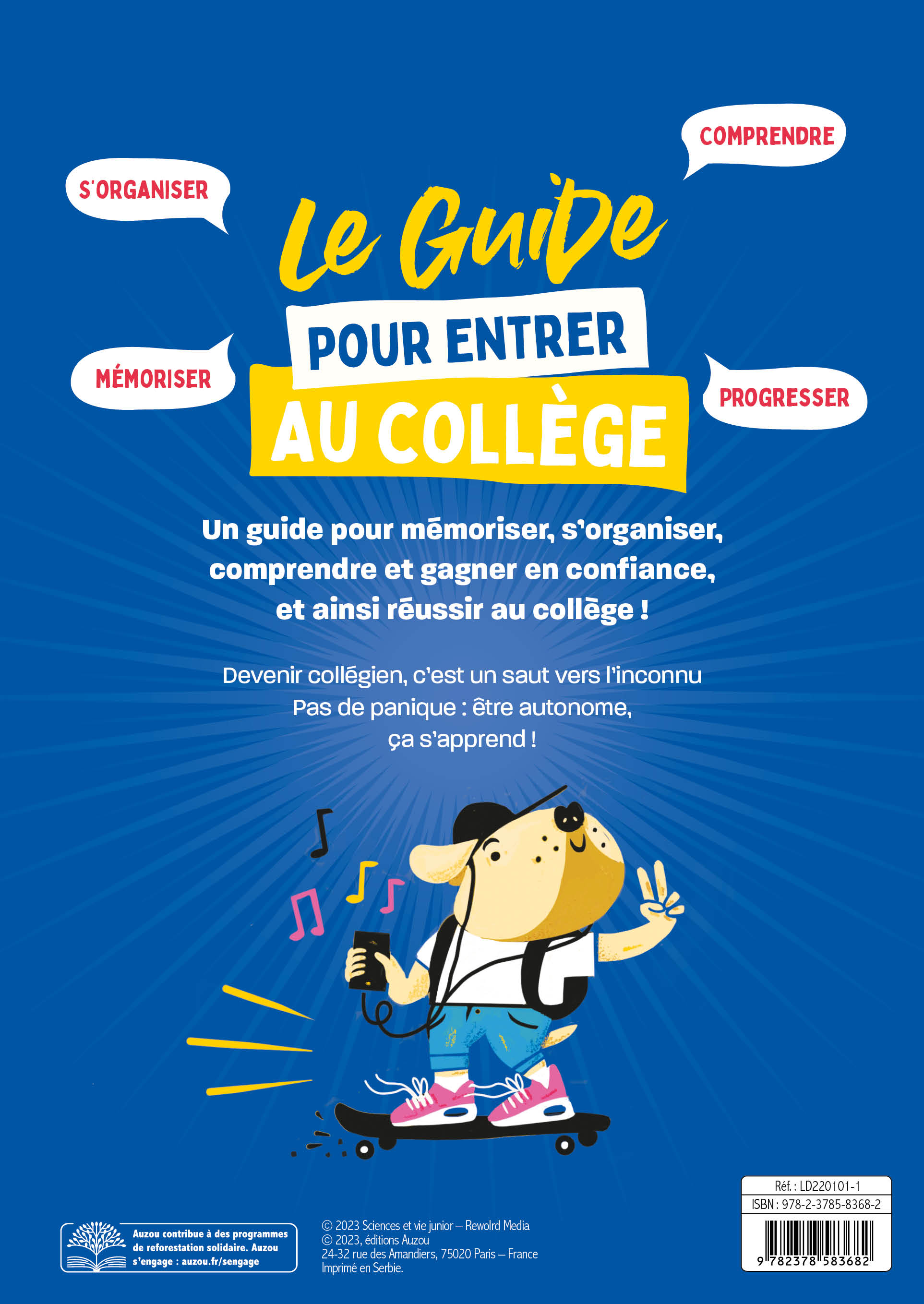LE GUIDE POUR ENTRER AU COLLEGE - AVEC SCIENCES ET VIE JUNIOR