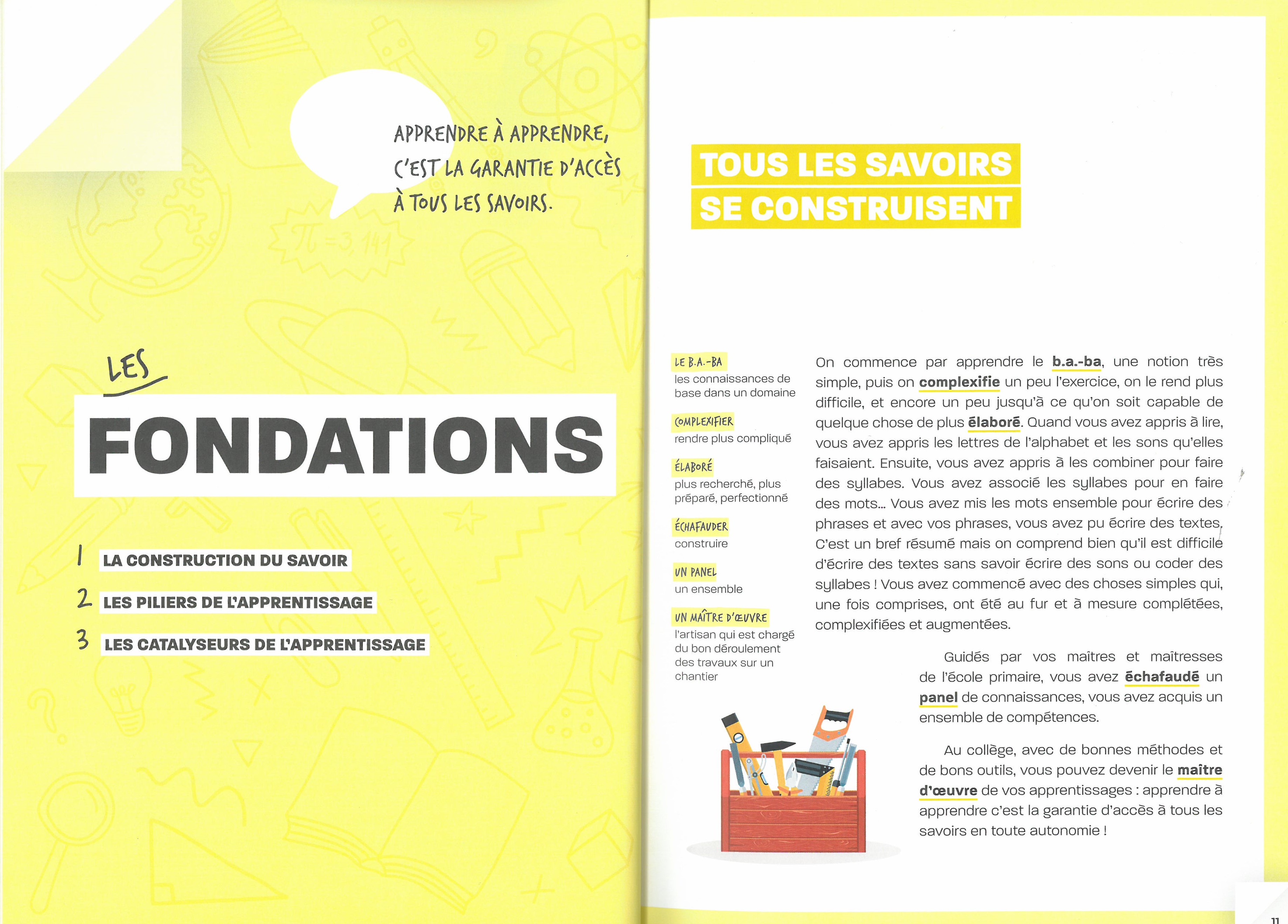 LE GUIDE POUR ENTRER AU COLLEGE - AVEC SCIENCES ET VIE JUNIOR