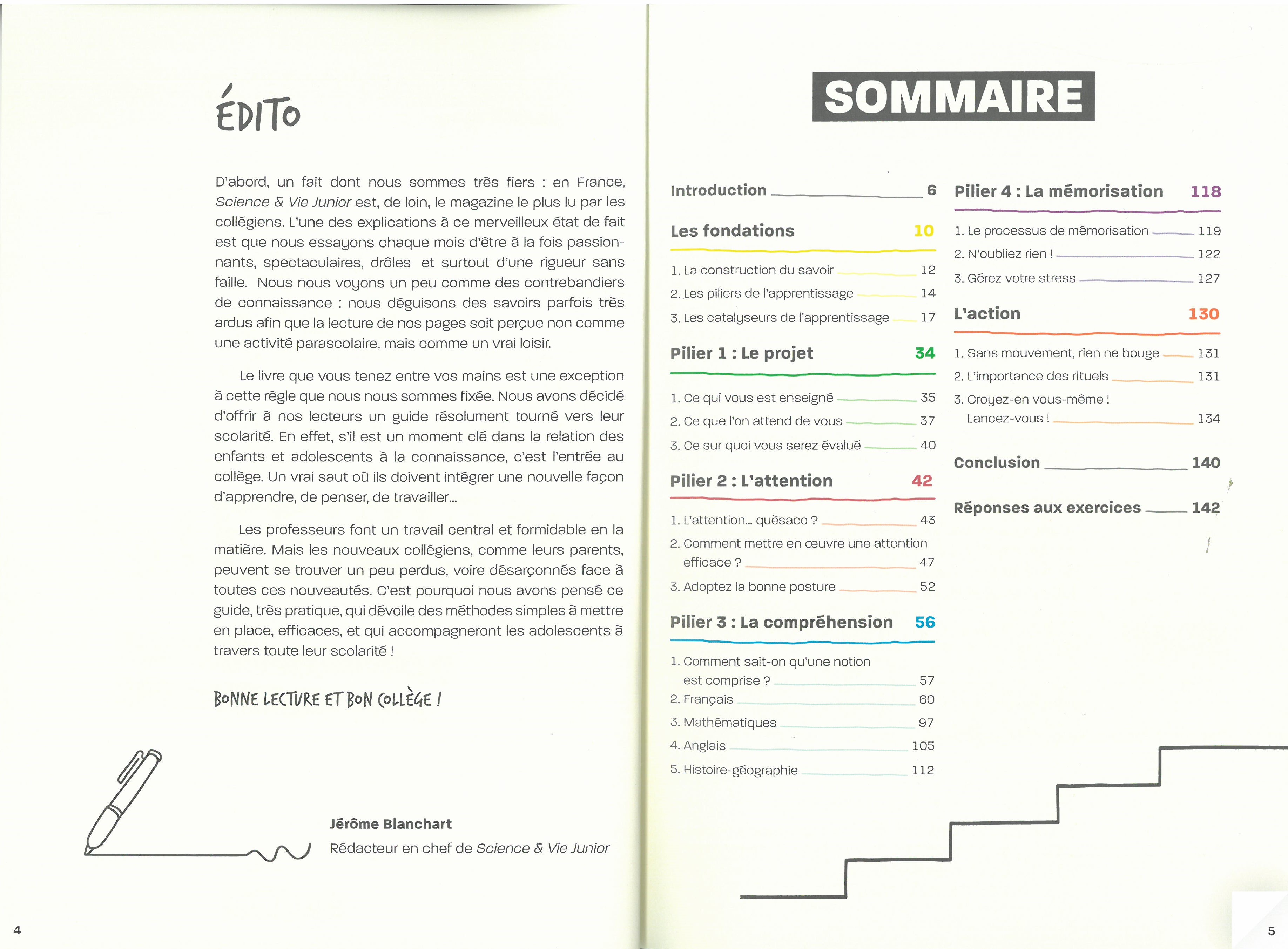 LE GUIDE POUR ENTRER AU COLLEGE - AVEC SCIENCES ET VIE JUNIOR