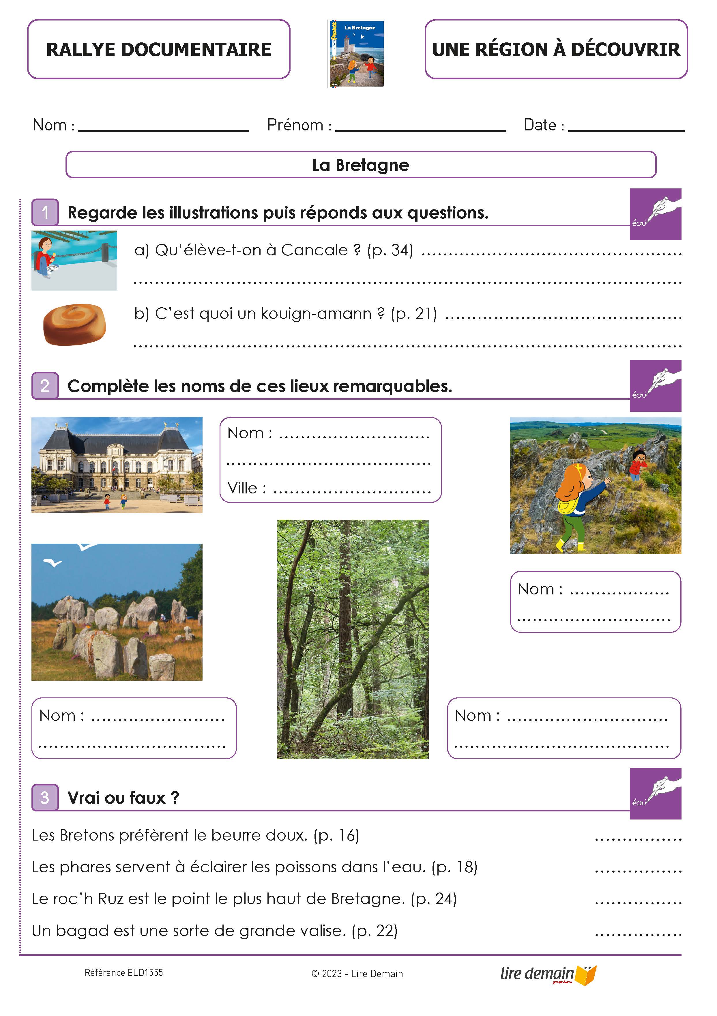 RALLYE DOC - MES DOCS FRANCE