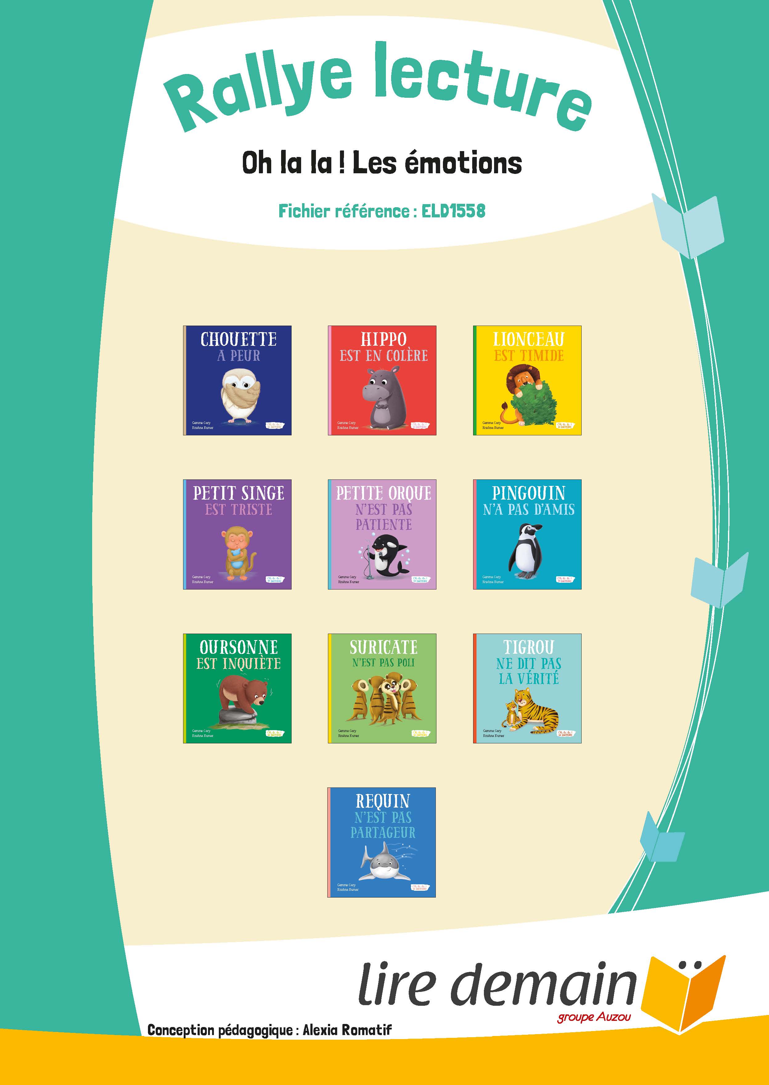 RALLYE LECTURE - OH LA LA LES EMOTIONS