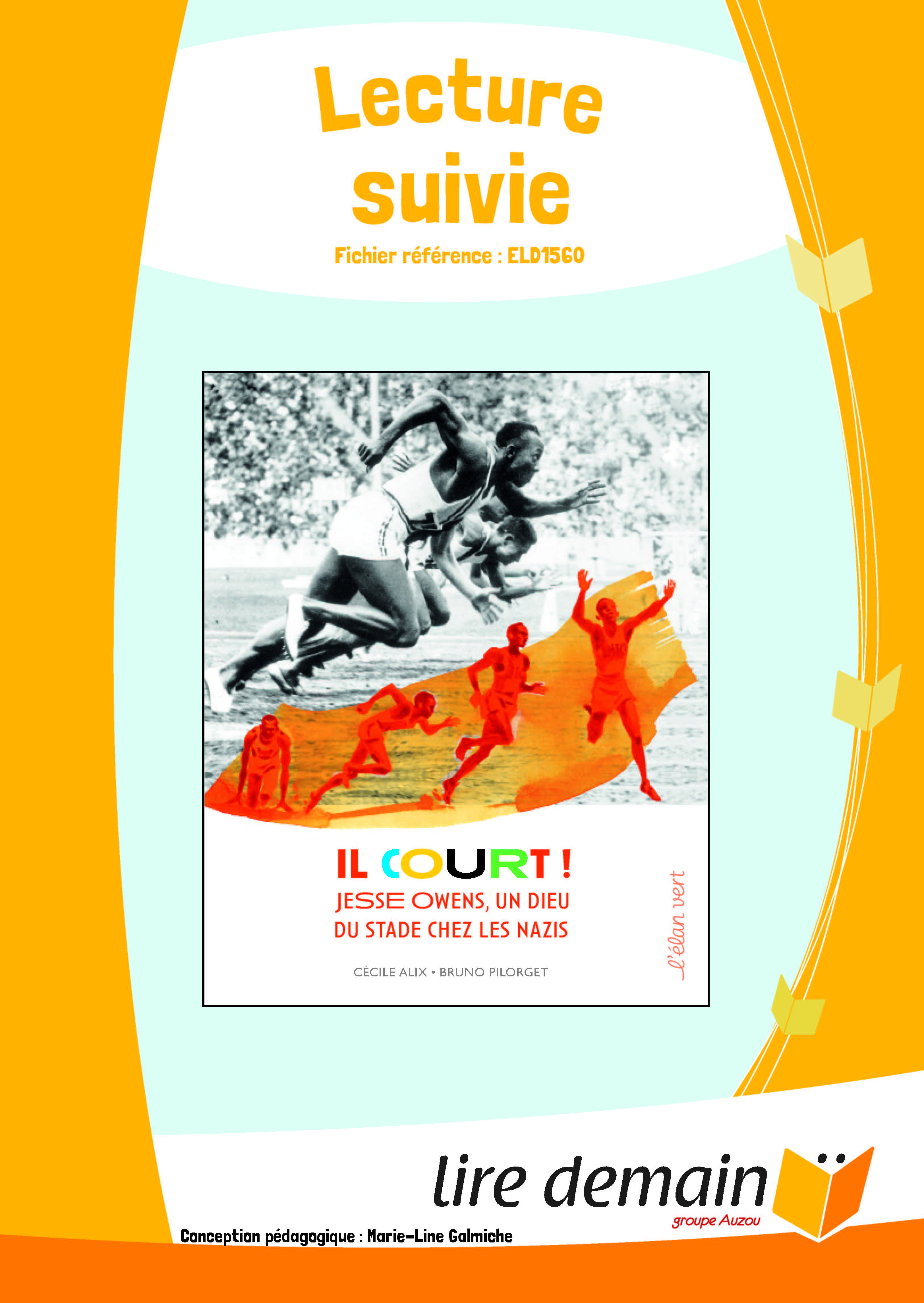 LECTURE SUIVIE - IL COURT ! JESSE OWENS  (FICHIER SEUL)