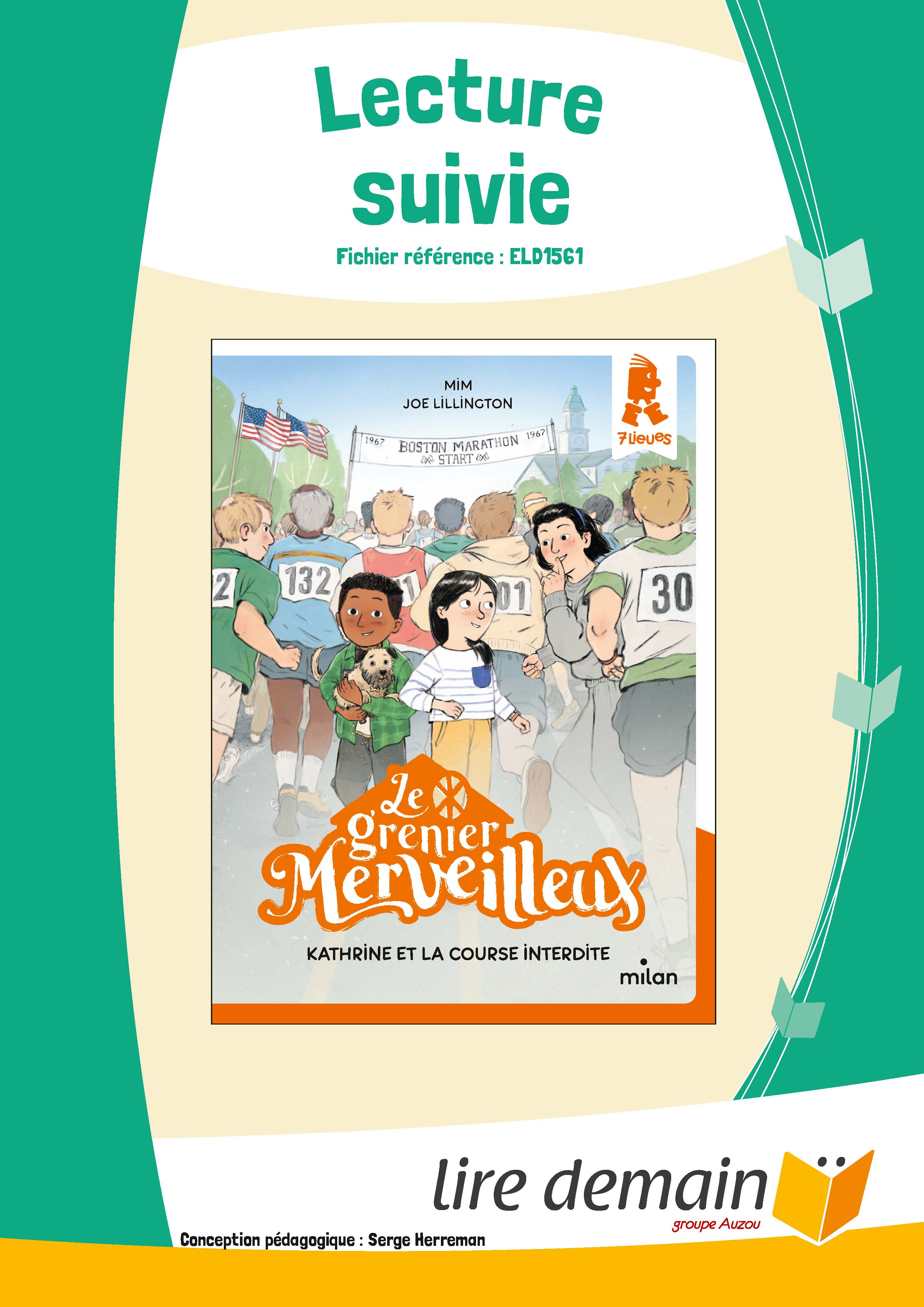 LECTURE SUIVIE - KATHRINE ET LA COURSE INTERDITE (25 EX)