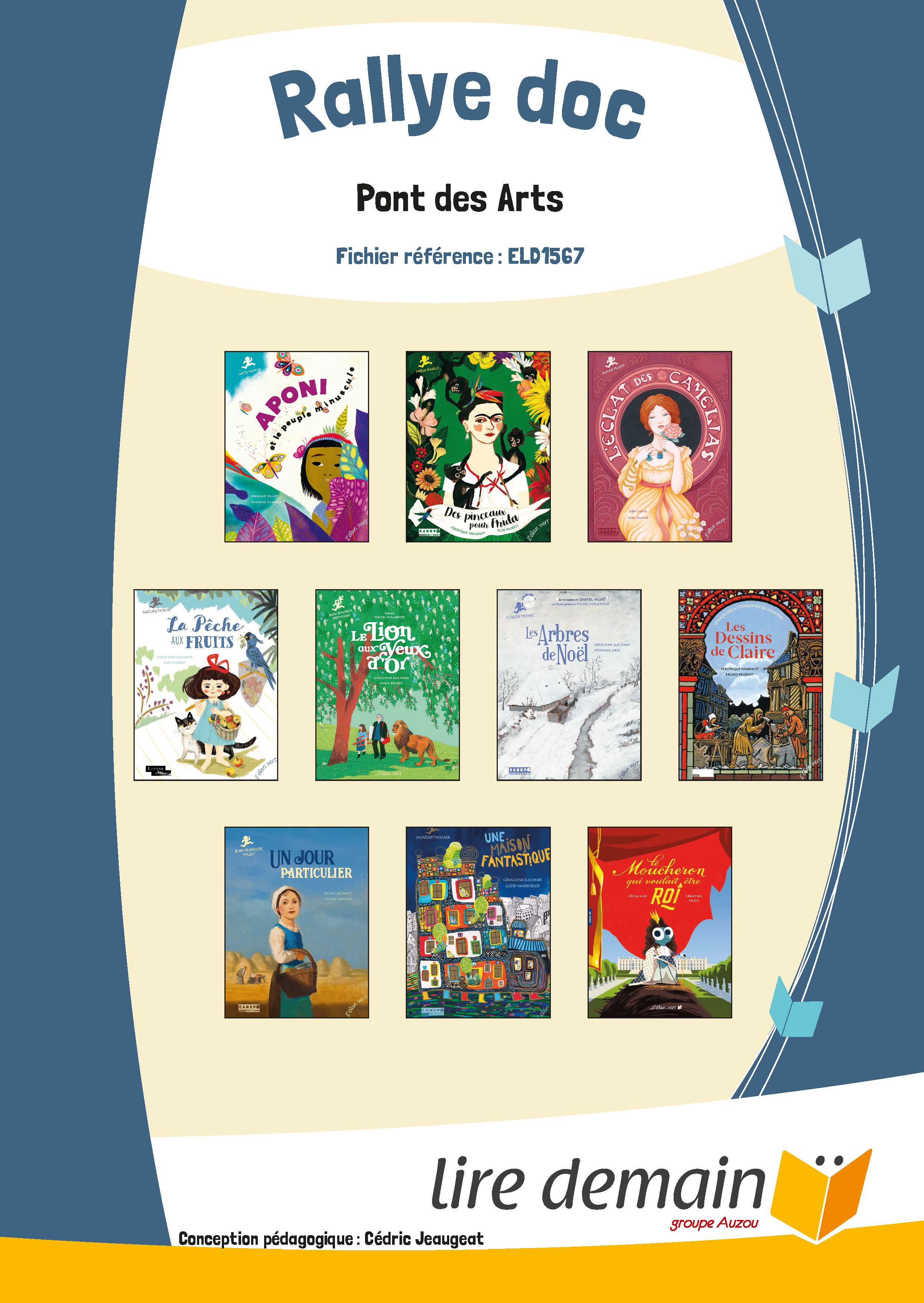 RALLYE LECTURE - PONT DES ARTS CYCLE 3 (FICHIER SEUL)