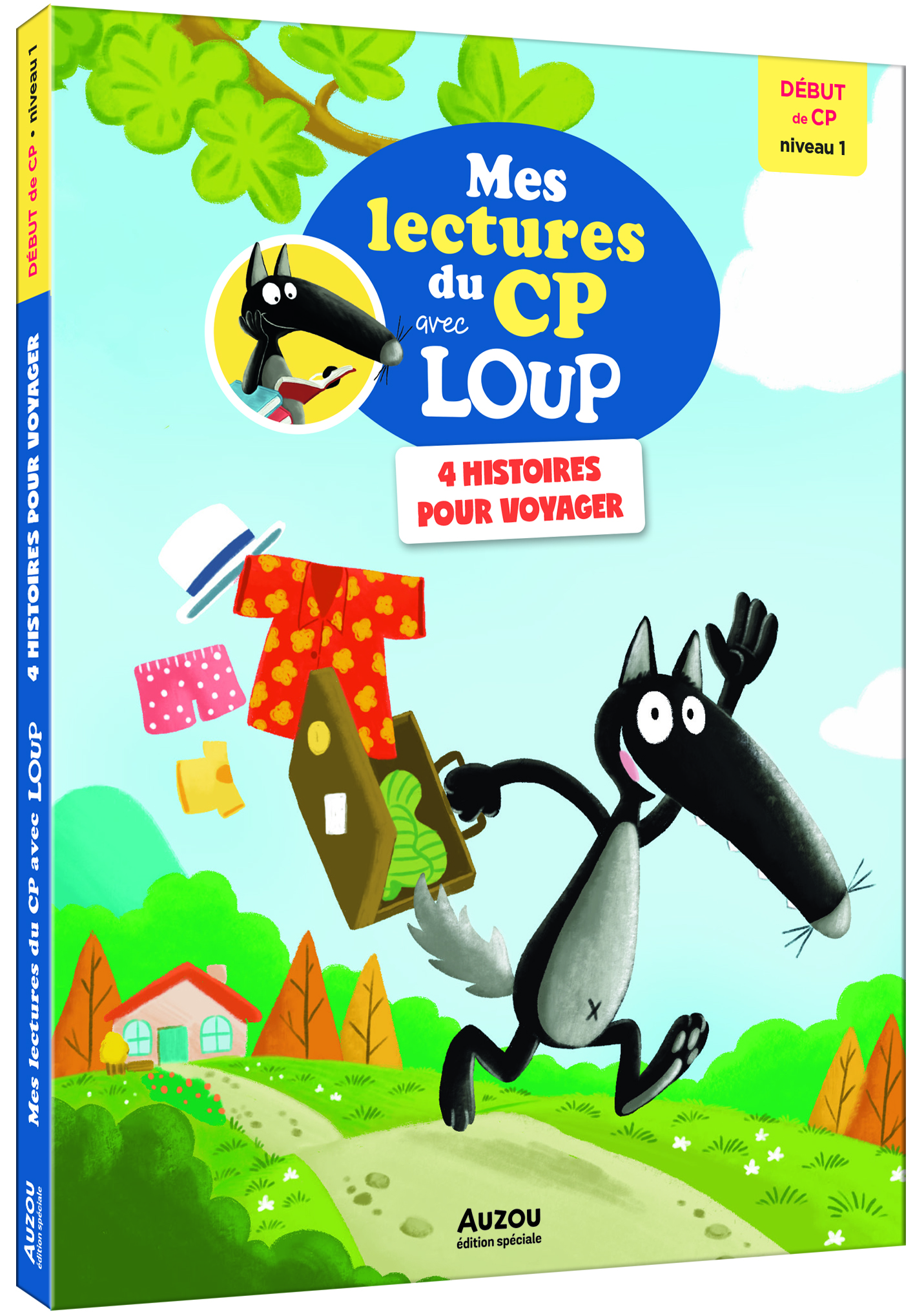 4 HISTOIRES POUR VOYAGER - MES LECTURES DU CP AVEC LOUP