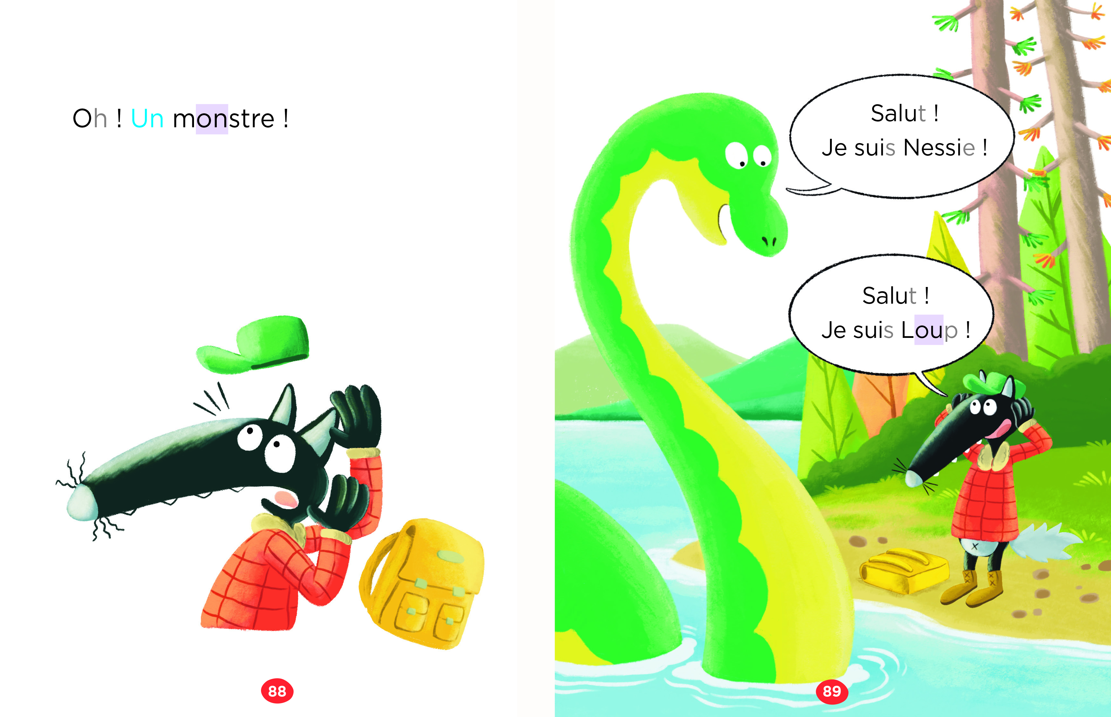 4 HISTOIRES POUR VOYAGER - MES LECTURES DU CP AVEC LOUP