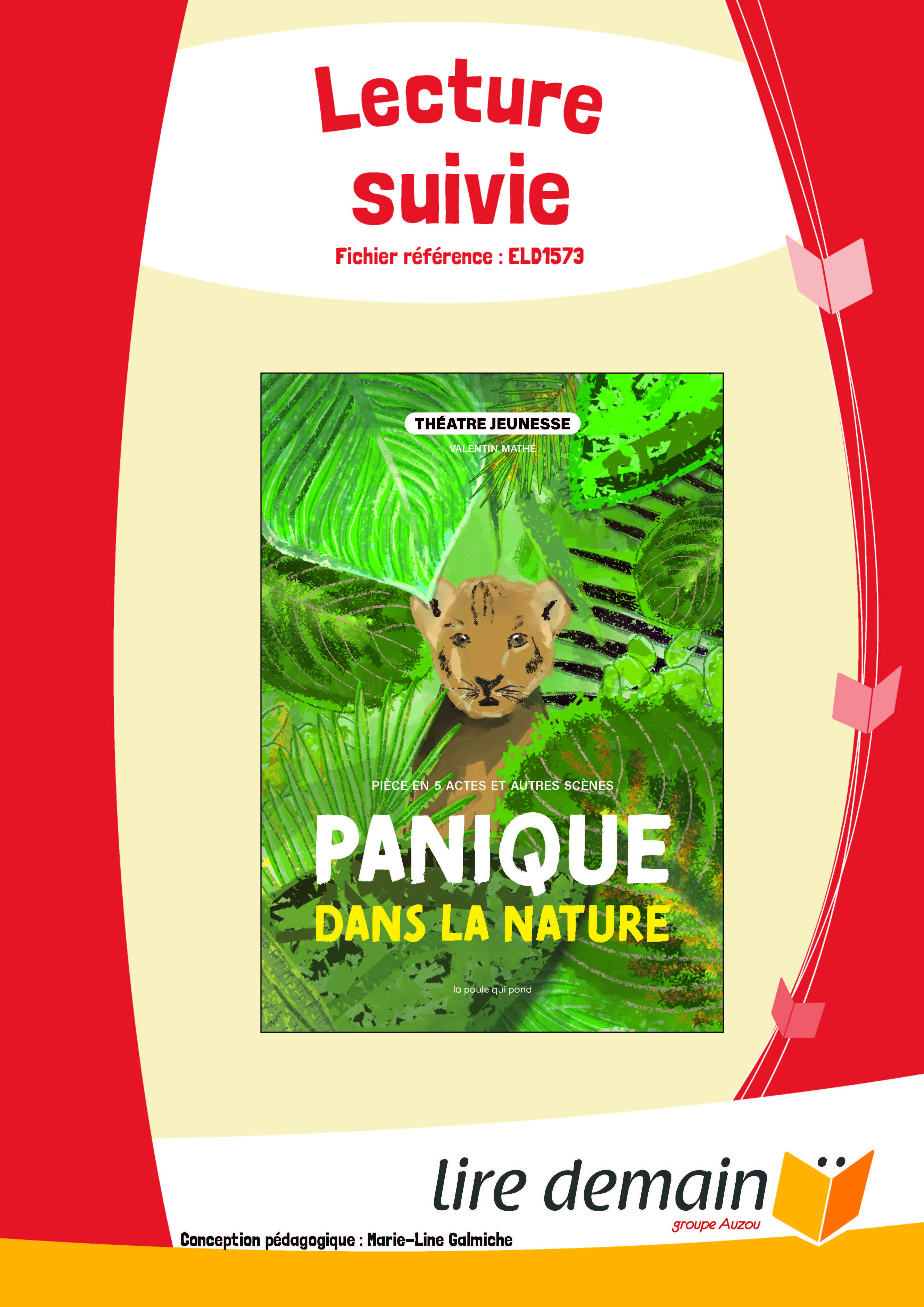 LECTURE SUIVIE THEATRE - PANIQUE DANS LA NATURE (FICHIER SEUL)