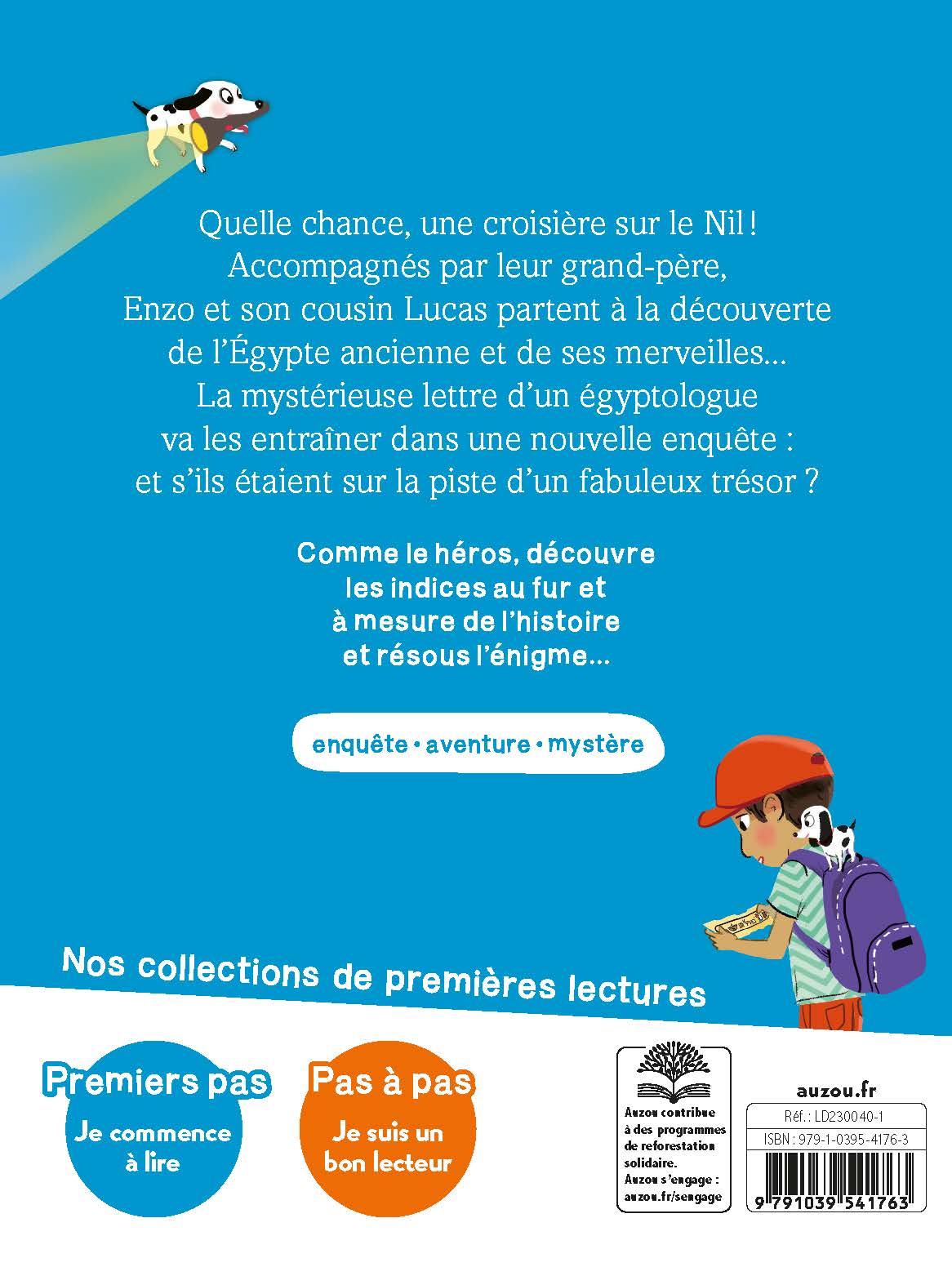 LOT MYSTERES EN EGYPTE 25 EX - JE LIS, JE COMPRENDS