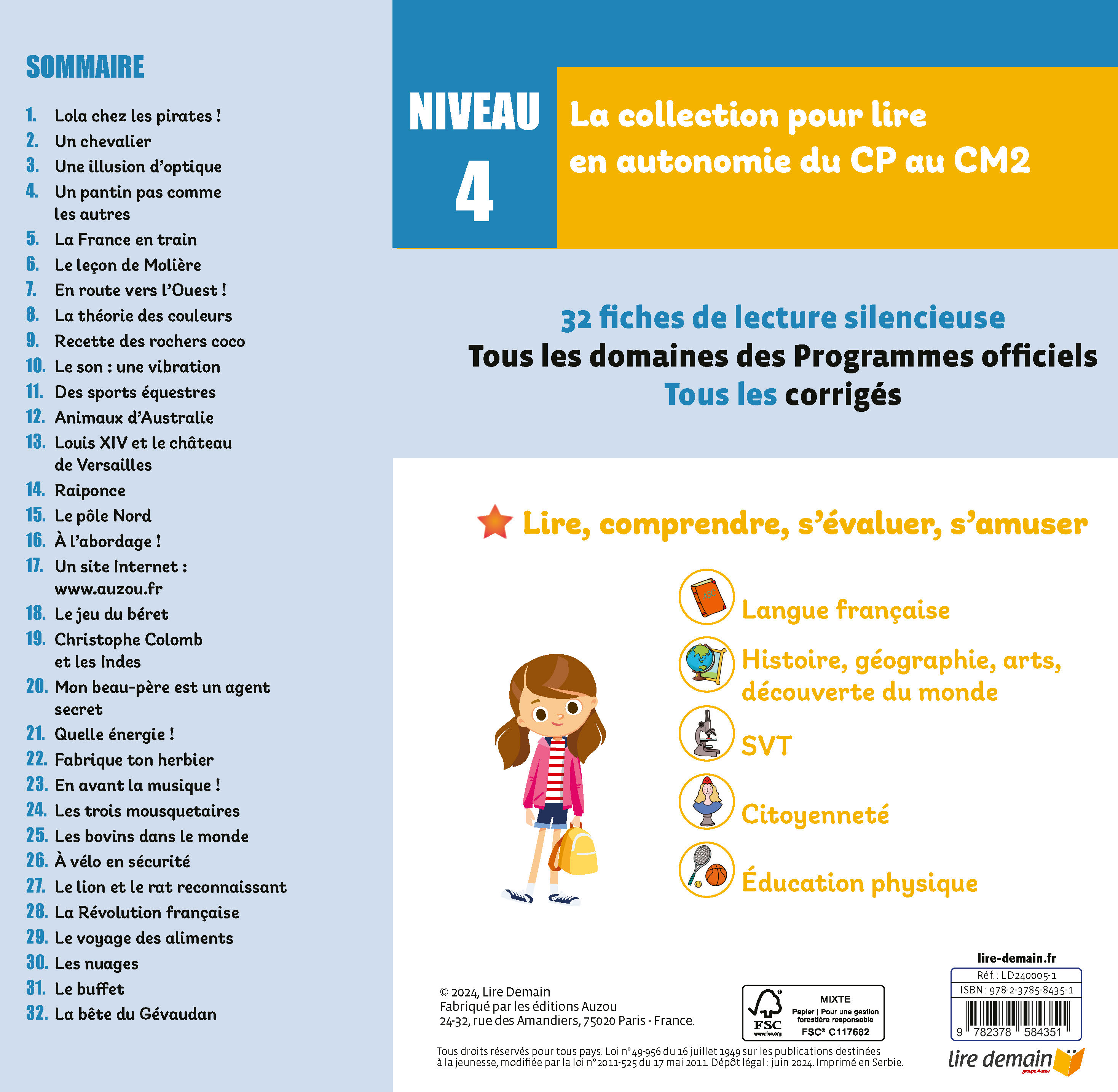 LIRE LE MONDE NIVEAU 4