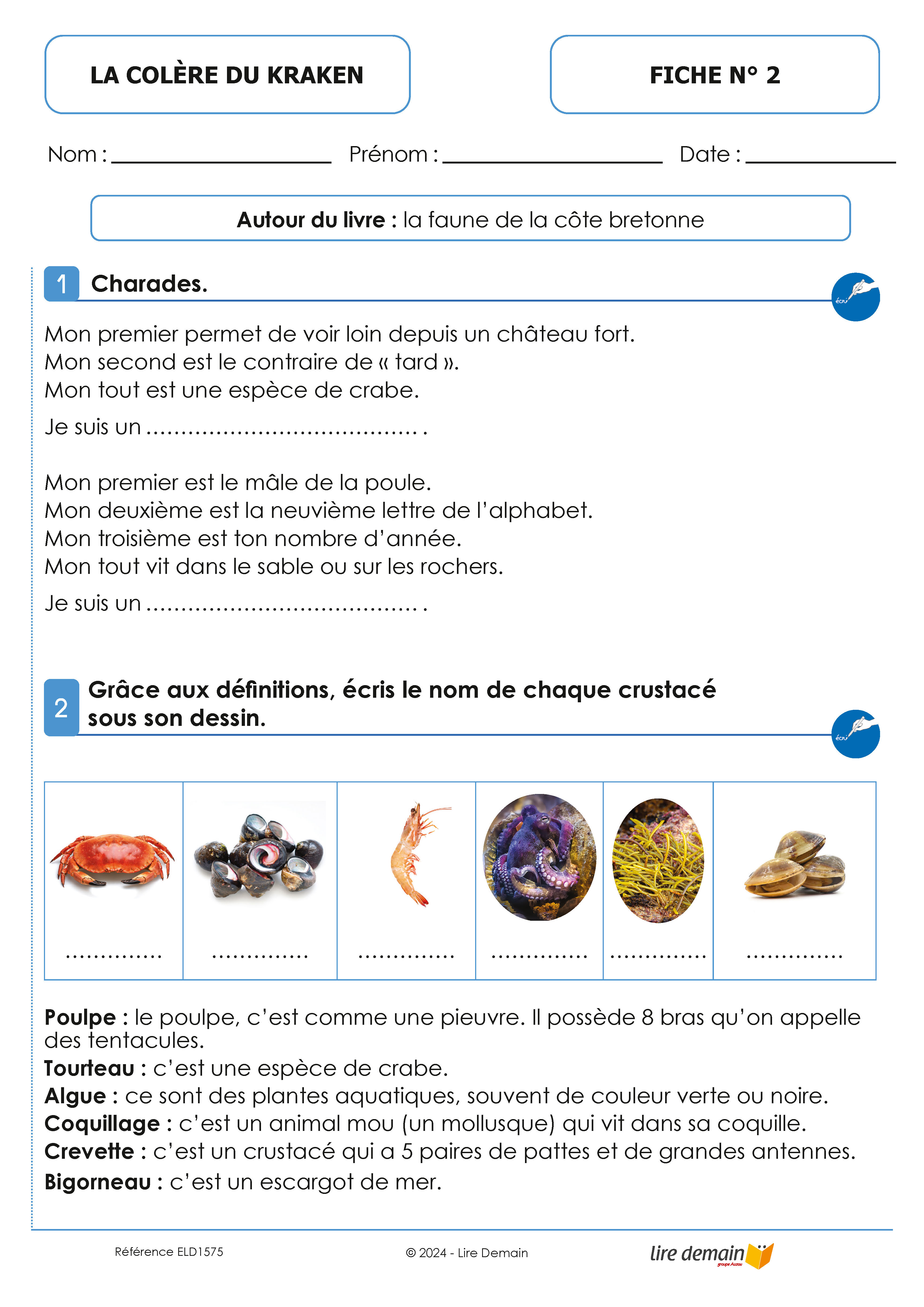 LECTURE SUIVIE LA COLERE DU KRAKEN (25 EX)