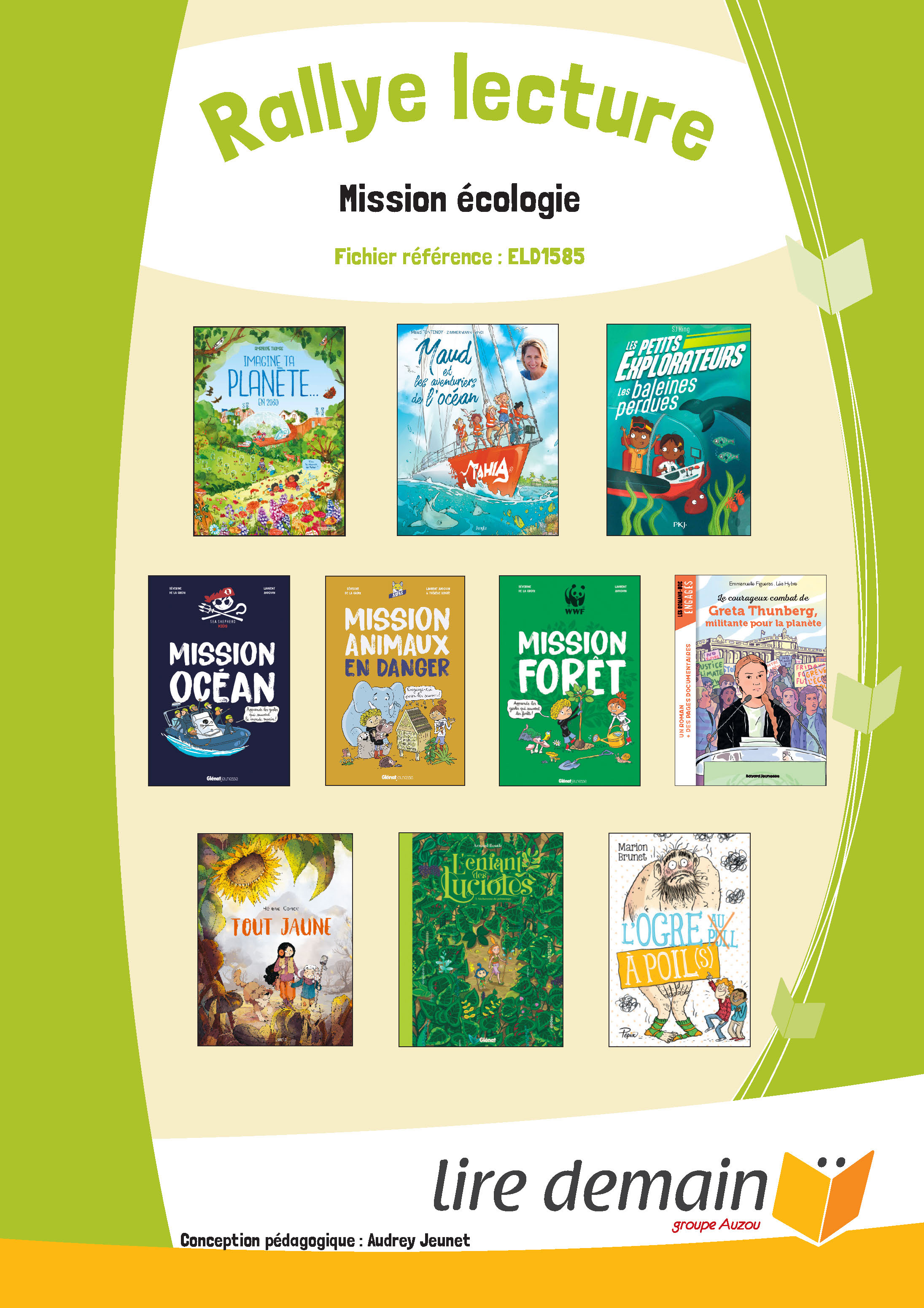 RALLYE LECTURE - MISSION ECOLOGIE (FICHIER SEUL)