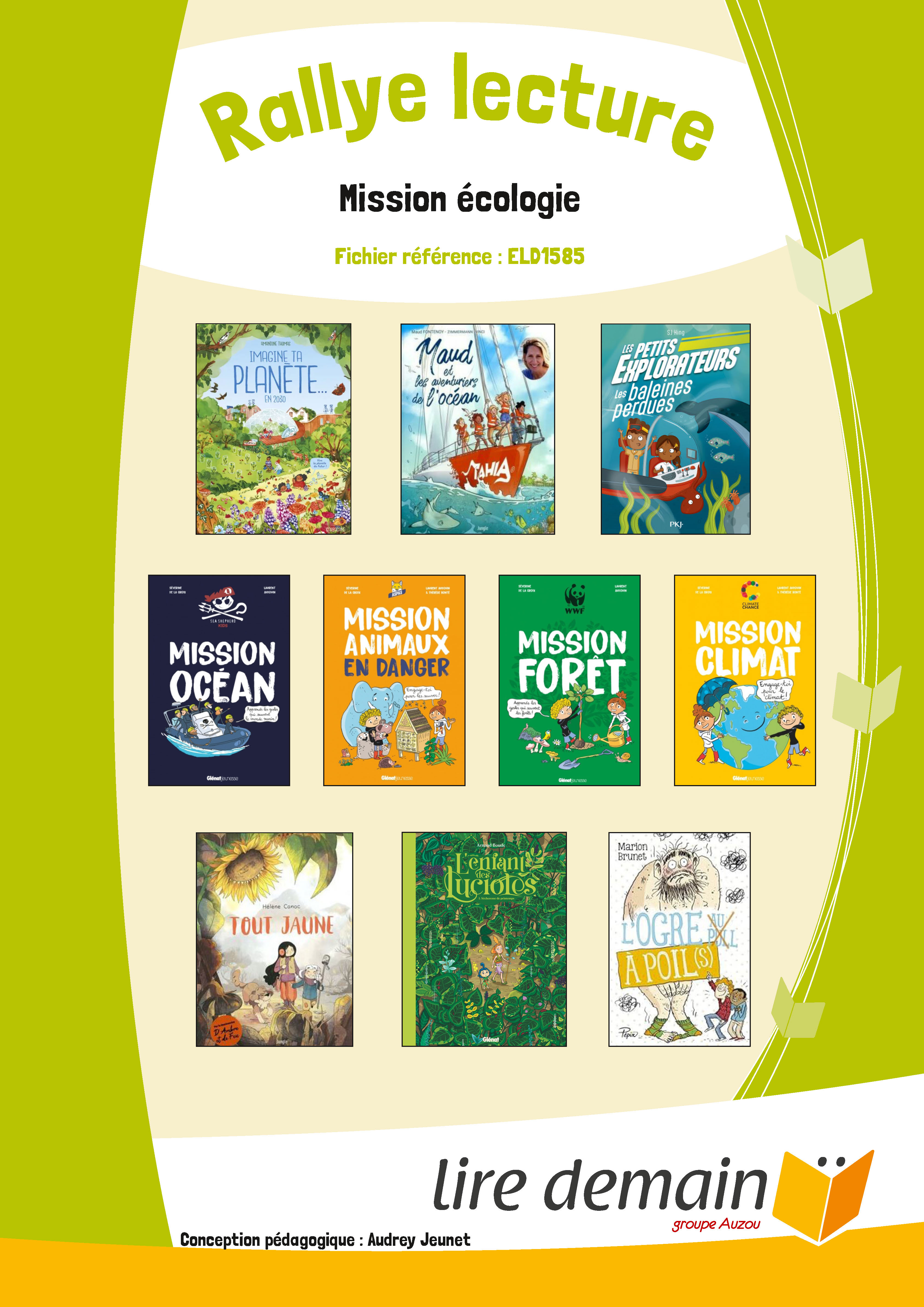 RALLYE LECTURE - MISSION ECOLOGIE