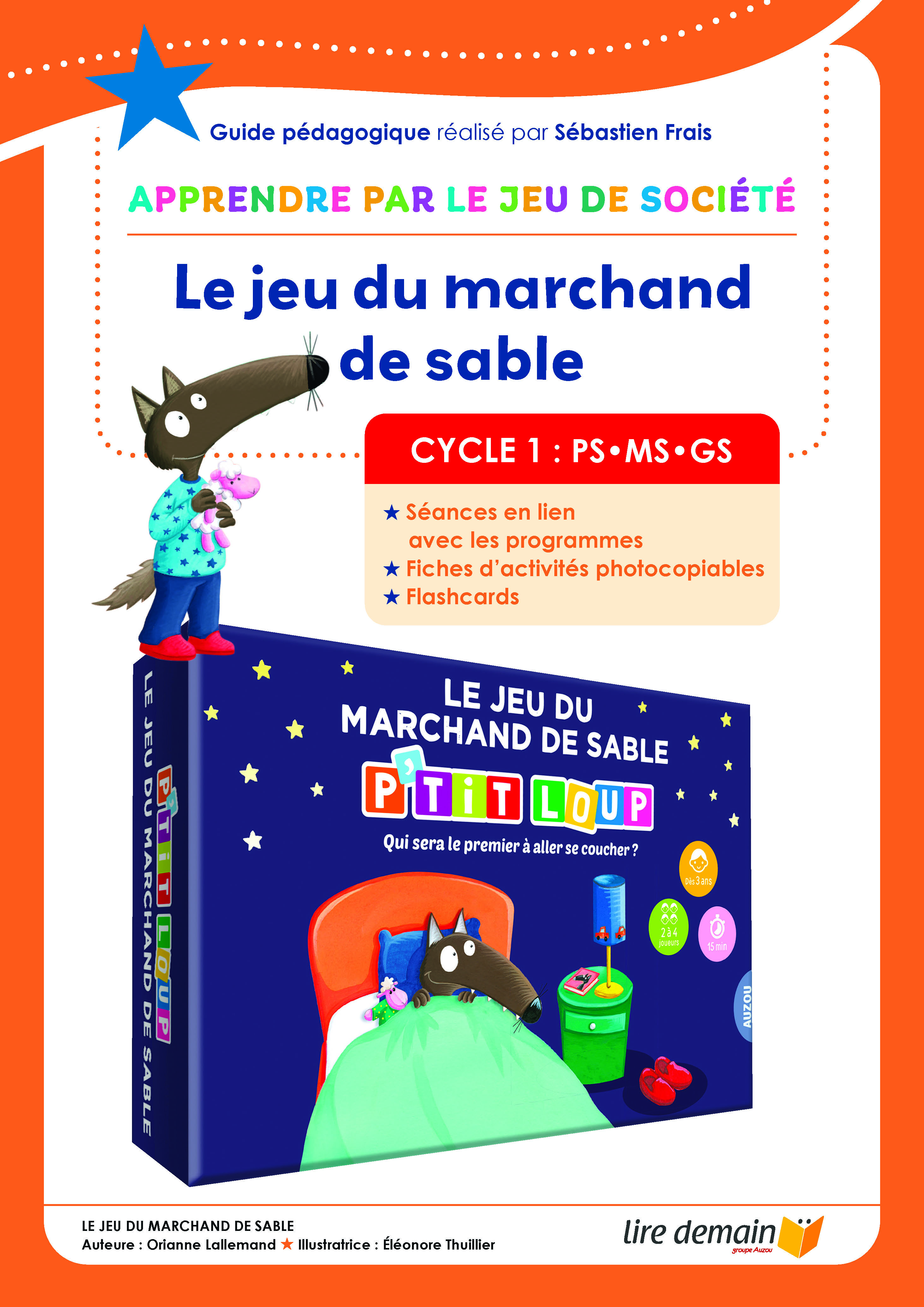 APJS - LE JEU DU MARCHAND DE SABLE