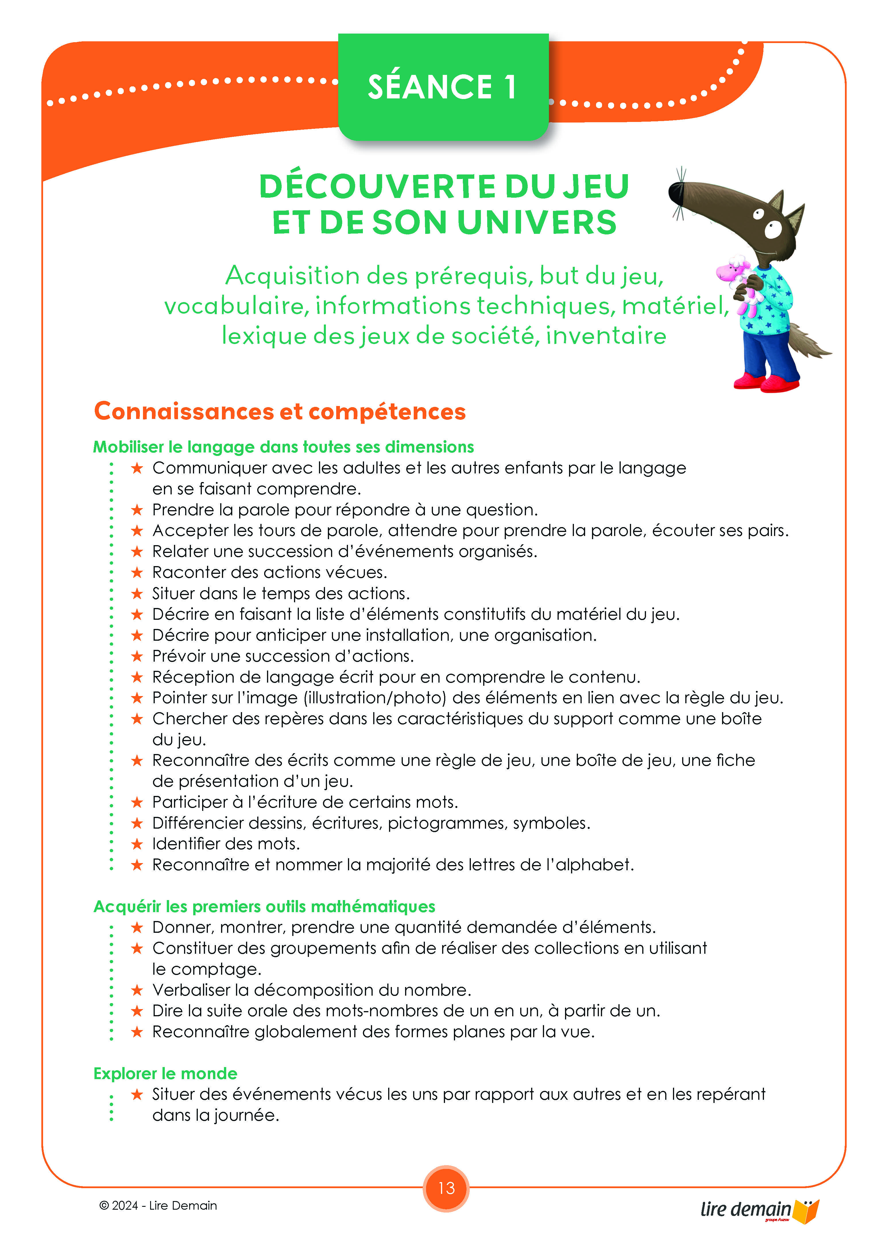 APJS - LE JEU DU MARCHAND DE SABLE