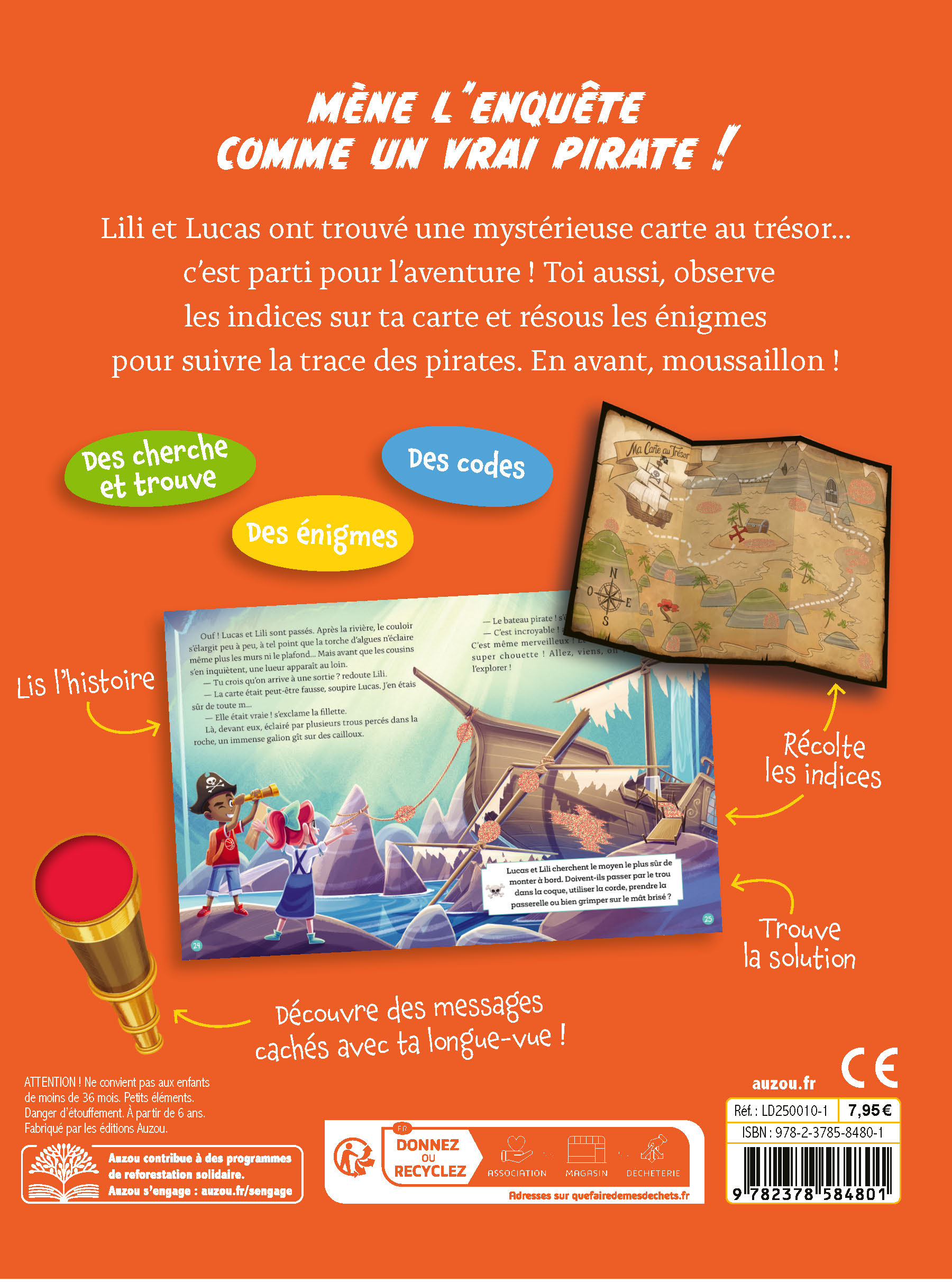 LA CHASSE AU TRESOR - MON ROMAN A ENIGME LA CHASSE AU TRESOR - MON ROMAN A ENIGME