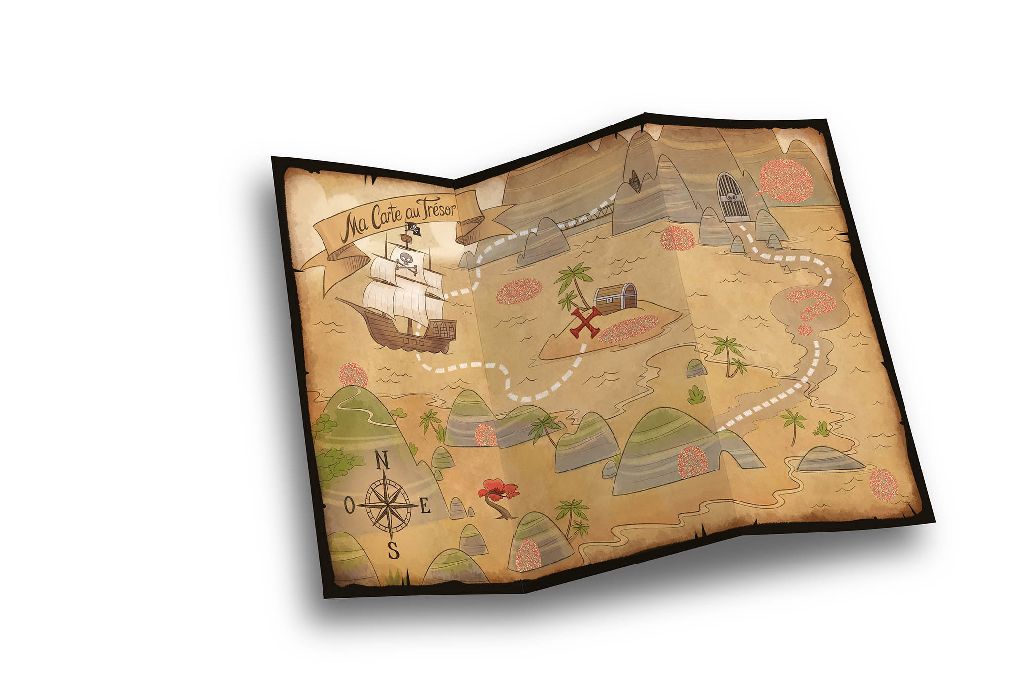 LA CHASSE AU TRESOR - MON ROMAN A ENIGME