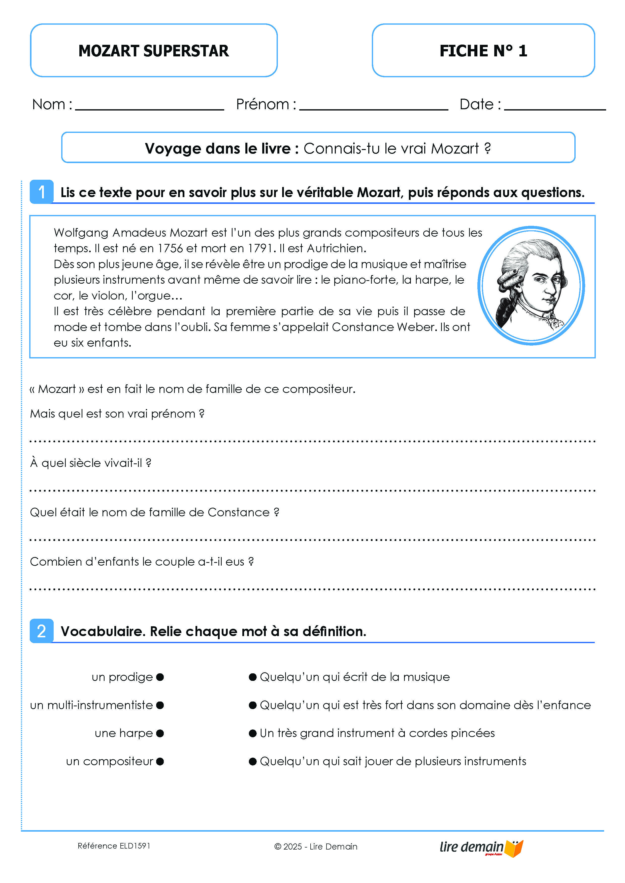 LECTURE SUIVIE MOZART SUPERSTAR (FICHIER SEUL)