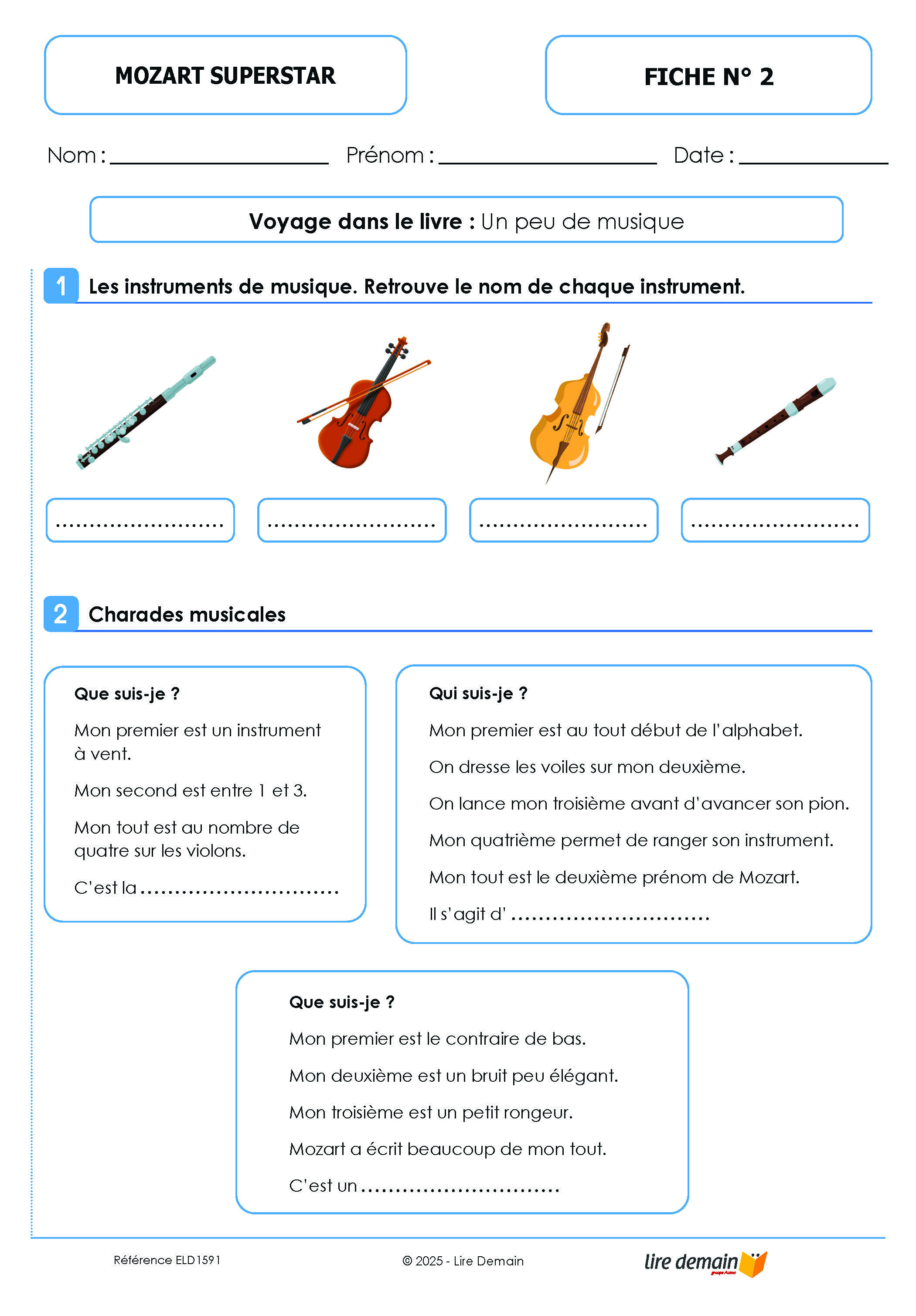 LECTURE SUIVIE MOZART SUPERSTAR (FICHIER SEUL)