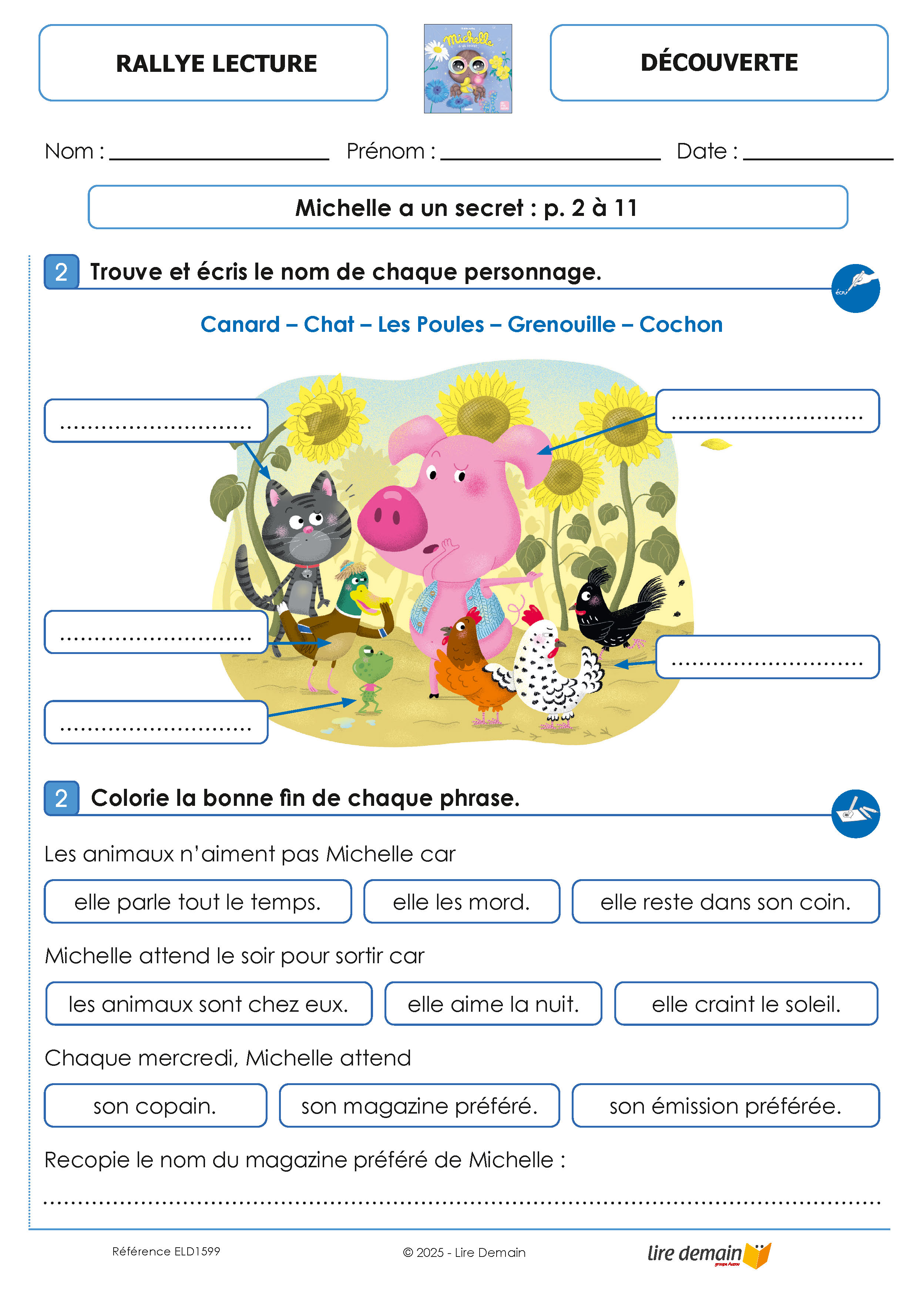 RALLYE LECTURE - MES P