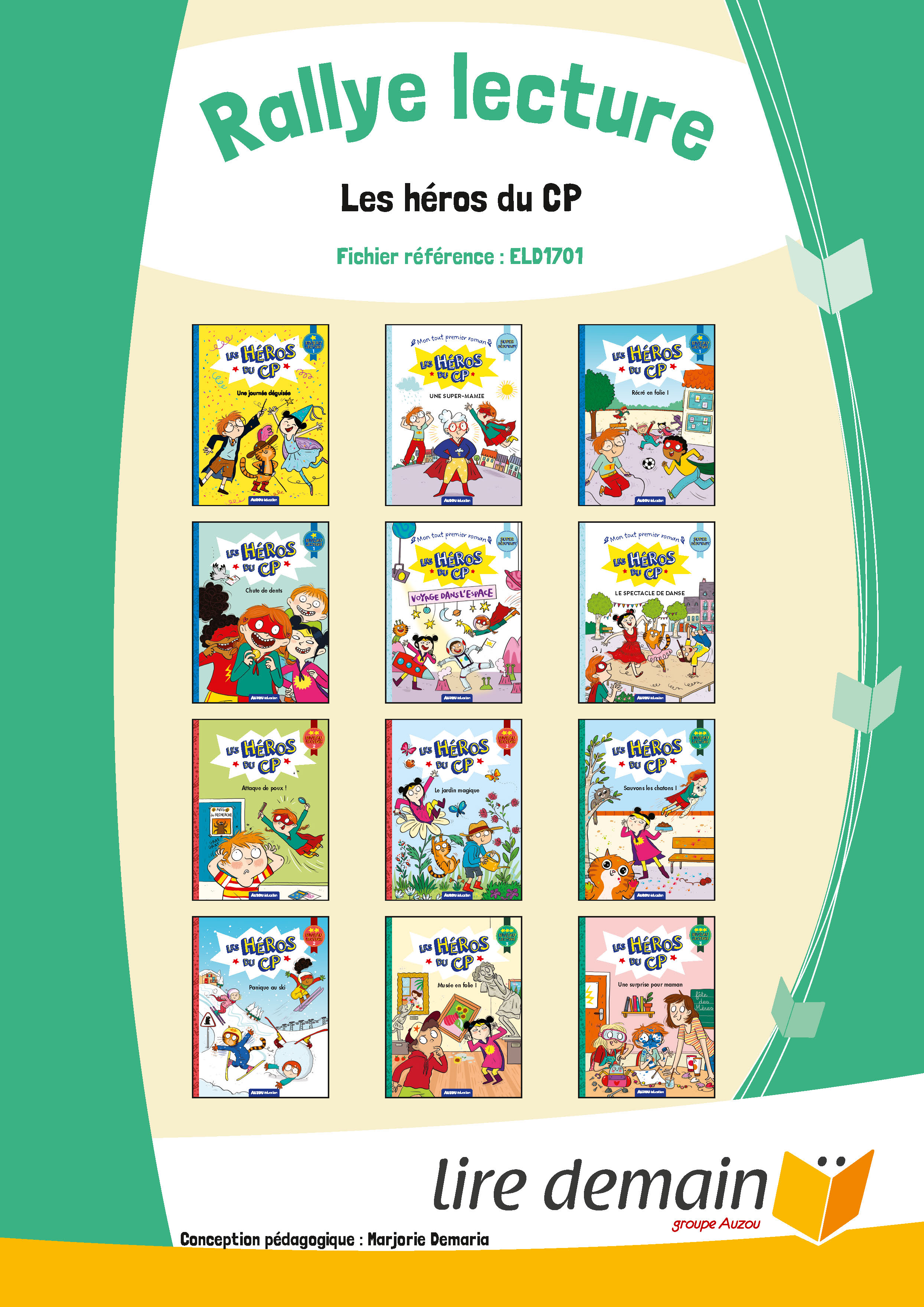 RALLYE LECTURE - LES HEROS DU CP (FICHIER SEUL)