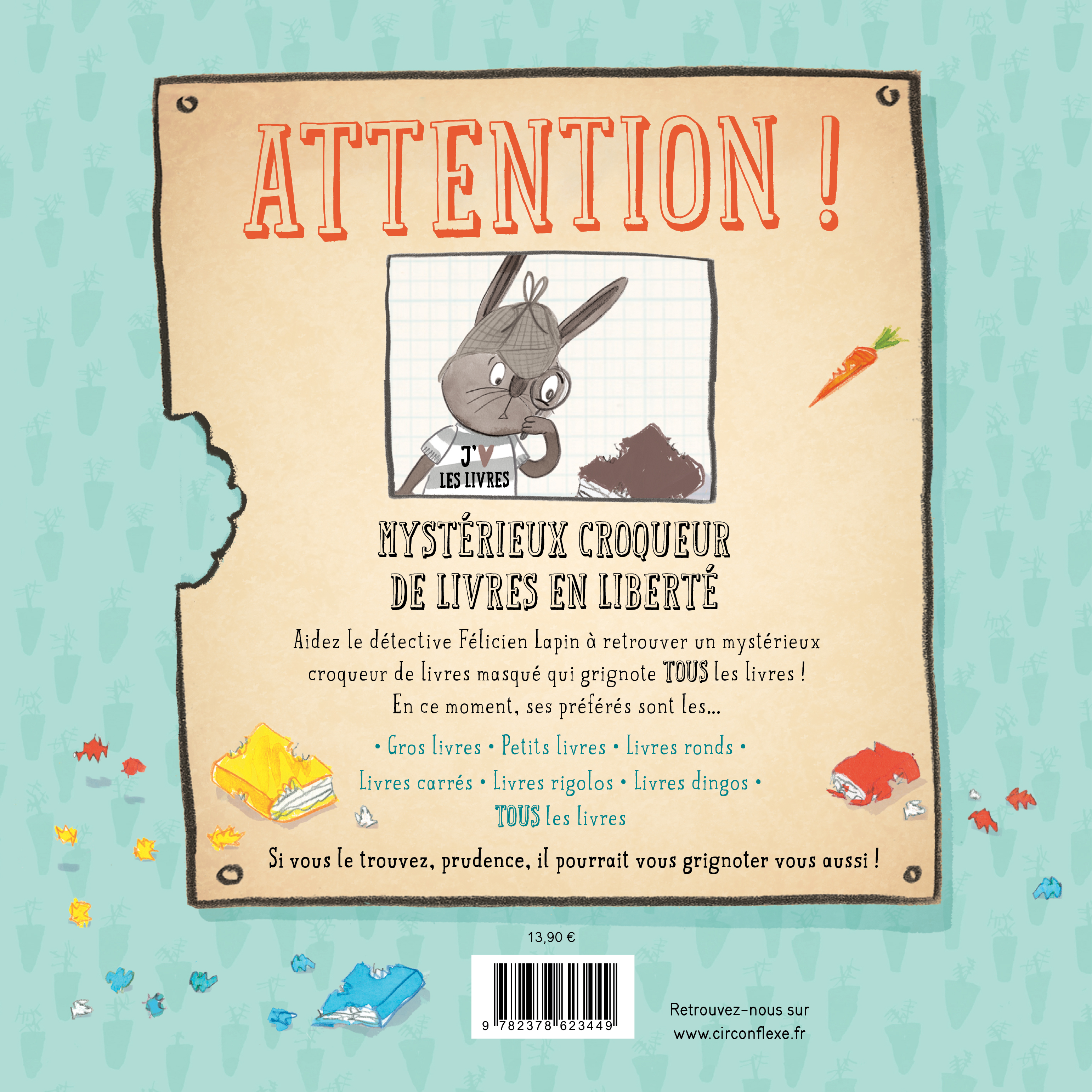 LE MYSTERIEUX CROQUEUR DE LIVRES