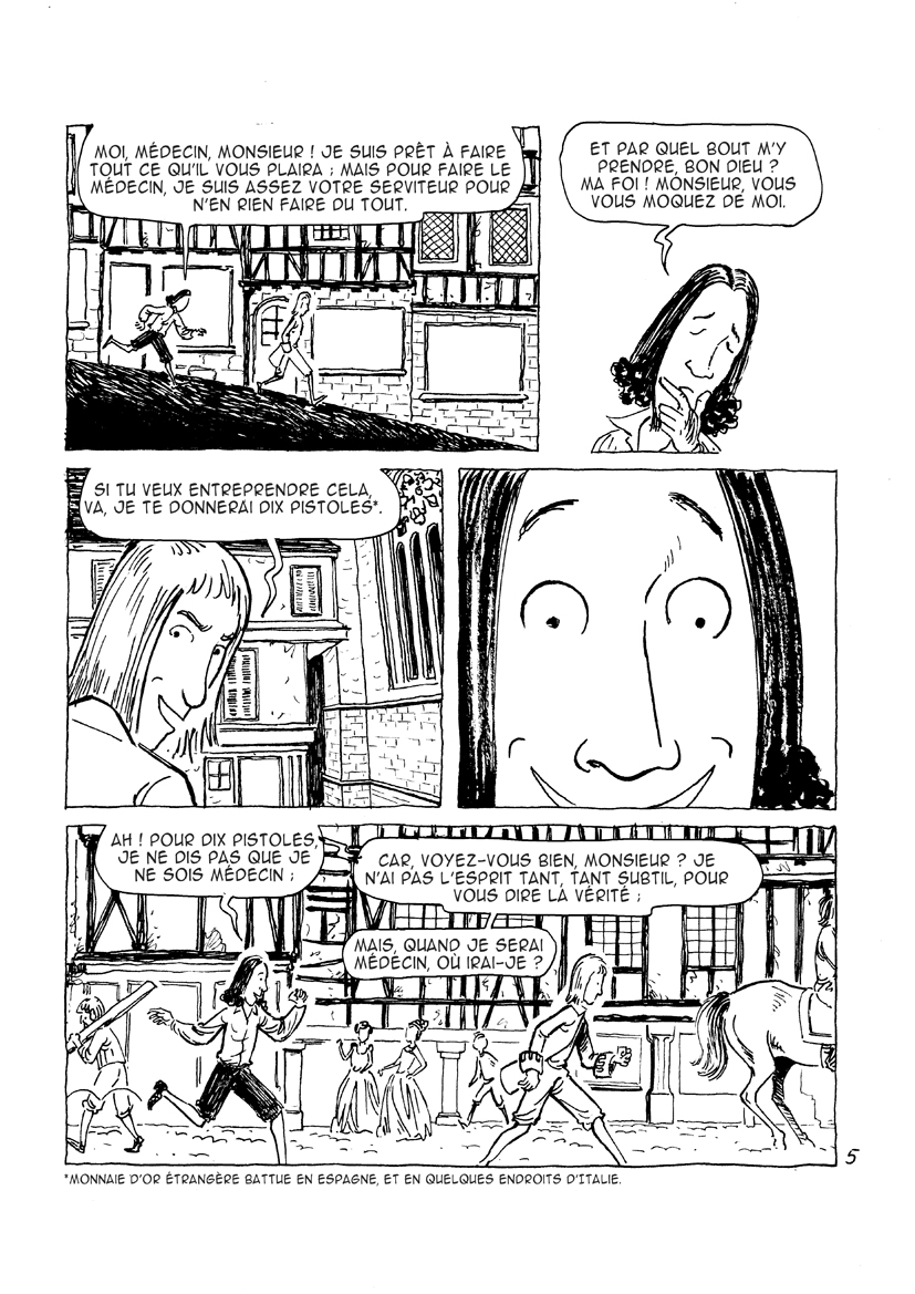MOLIERE E T LES  MEDECINS