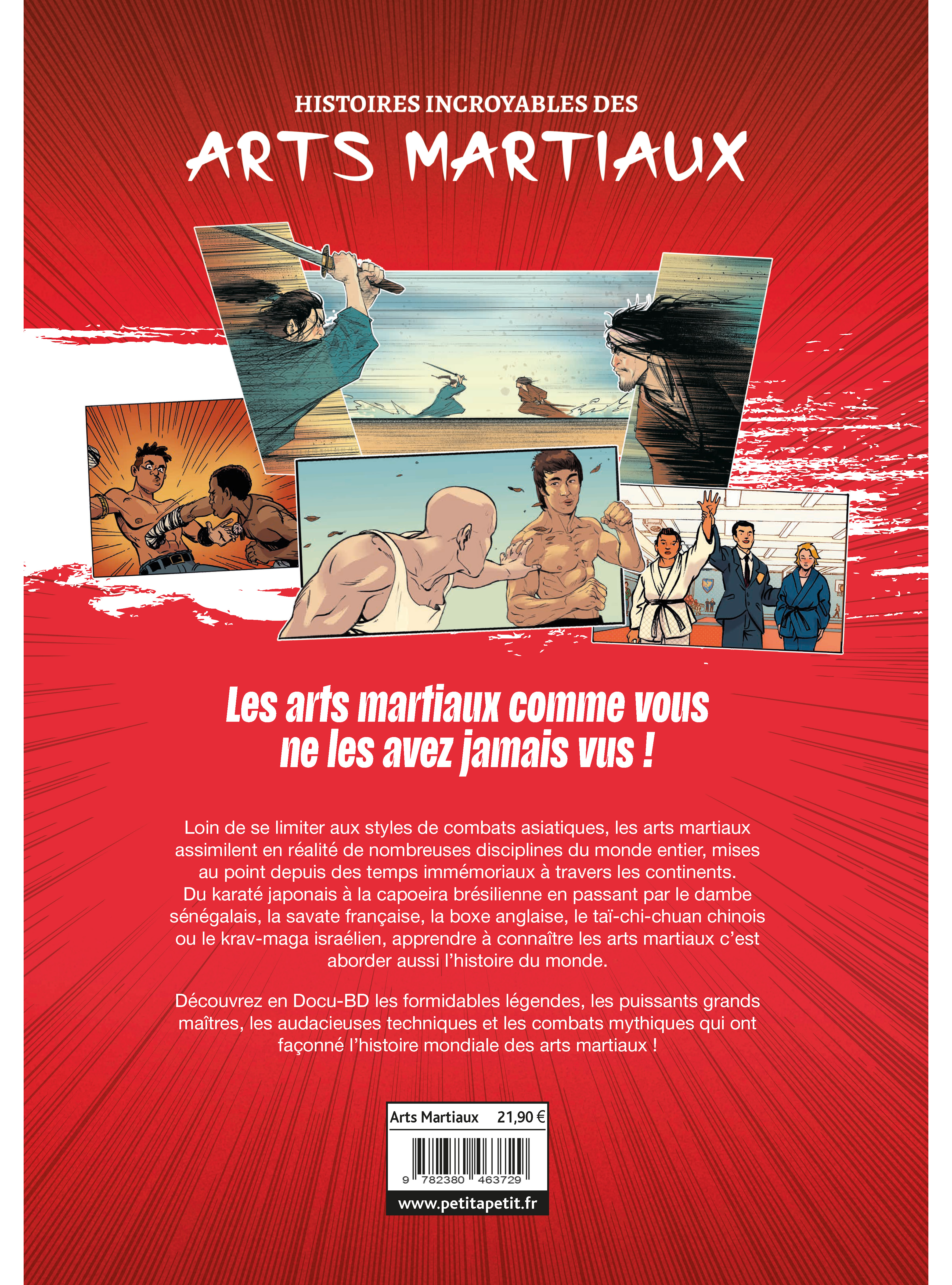 HISTOIRES INCROYABLES DES ARTS MARTIAUX