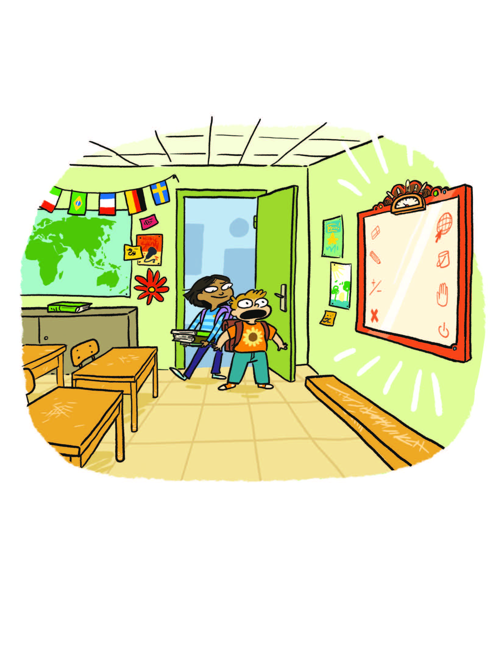 PANIQUE CHEZ LES DINOS ! LE TABLEAU MAGIQUE PANIQUE CHEZ LES DINOS ! LE TABLEAU MAGIQUE