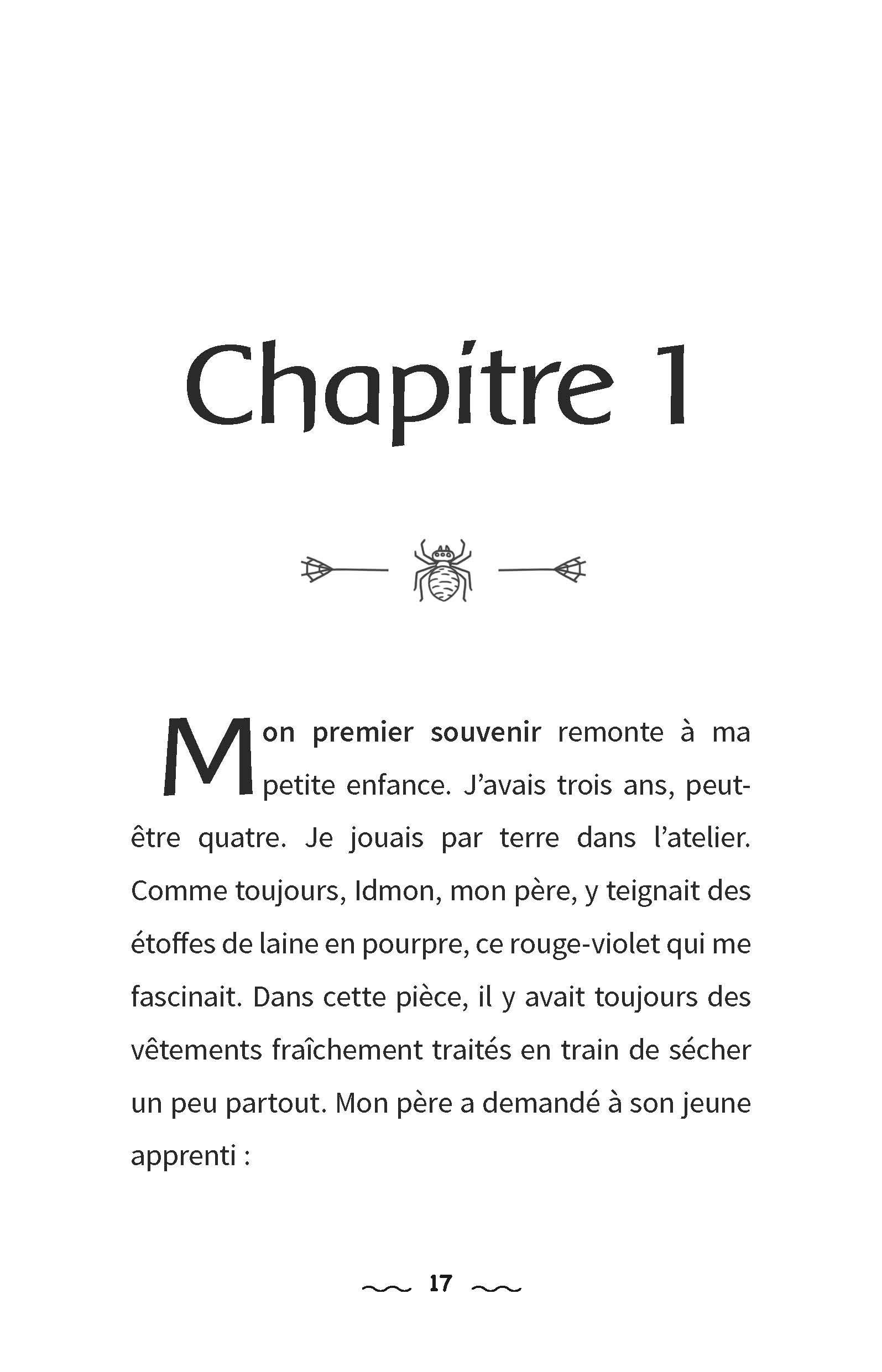 MOI, ARACHNE, LA TISSEUSE