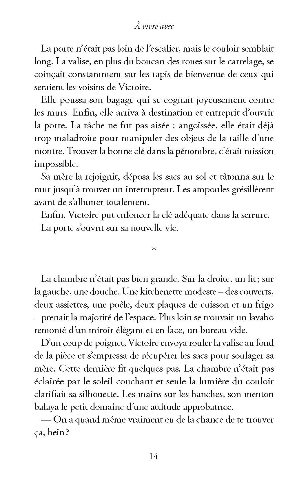 A VIVRE AVEC A VIVRE AVEC