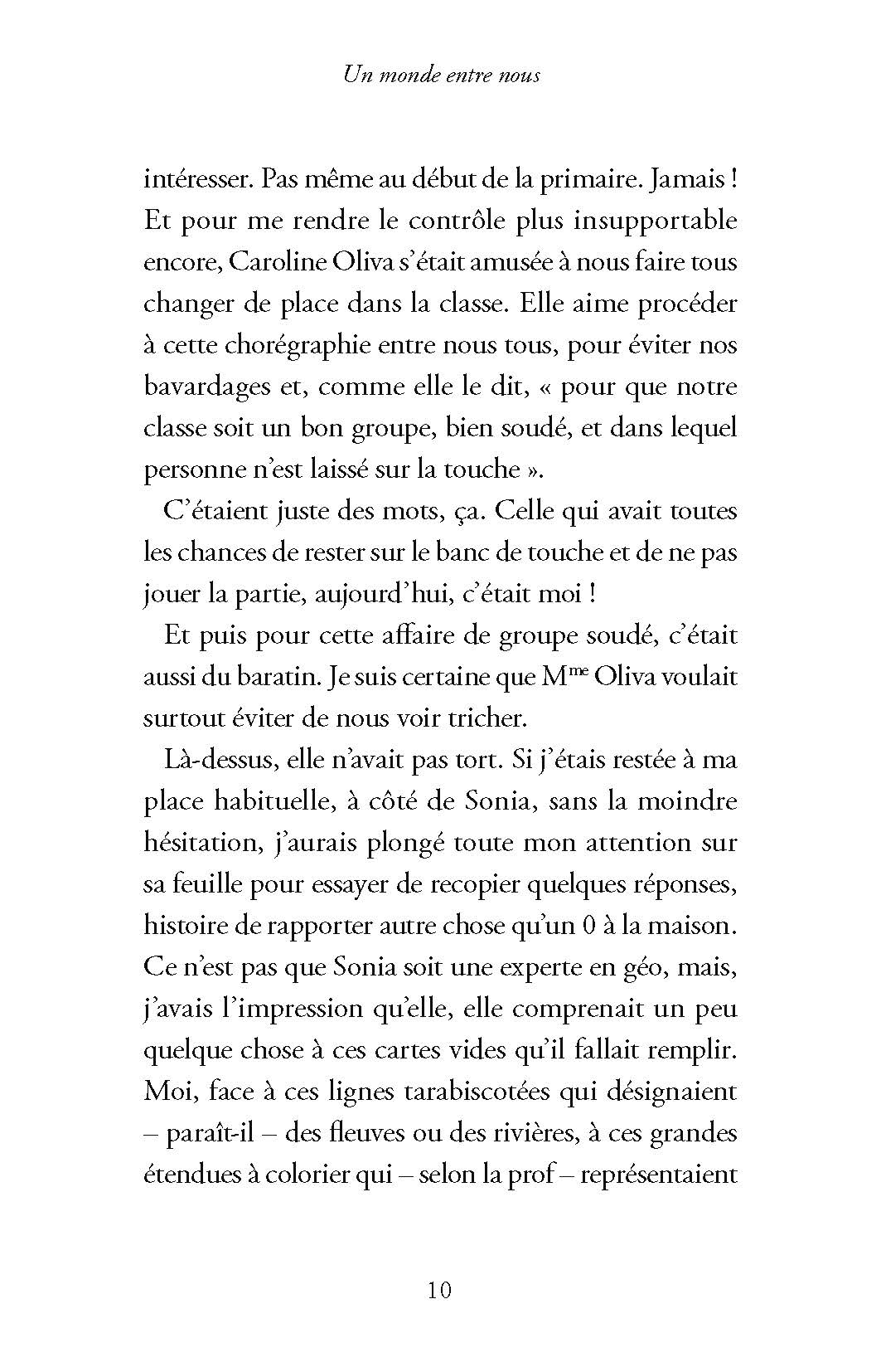 UN MONDE ENTRE NOUS