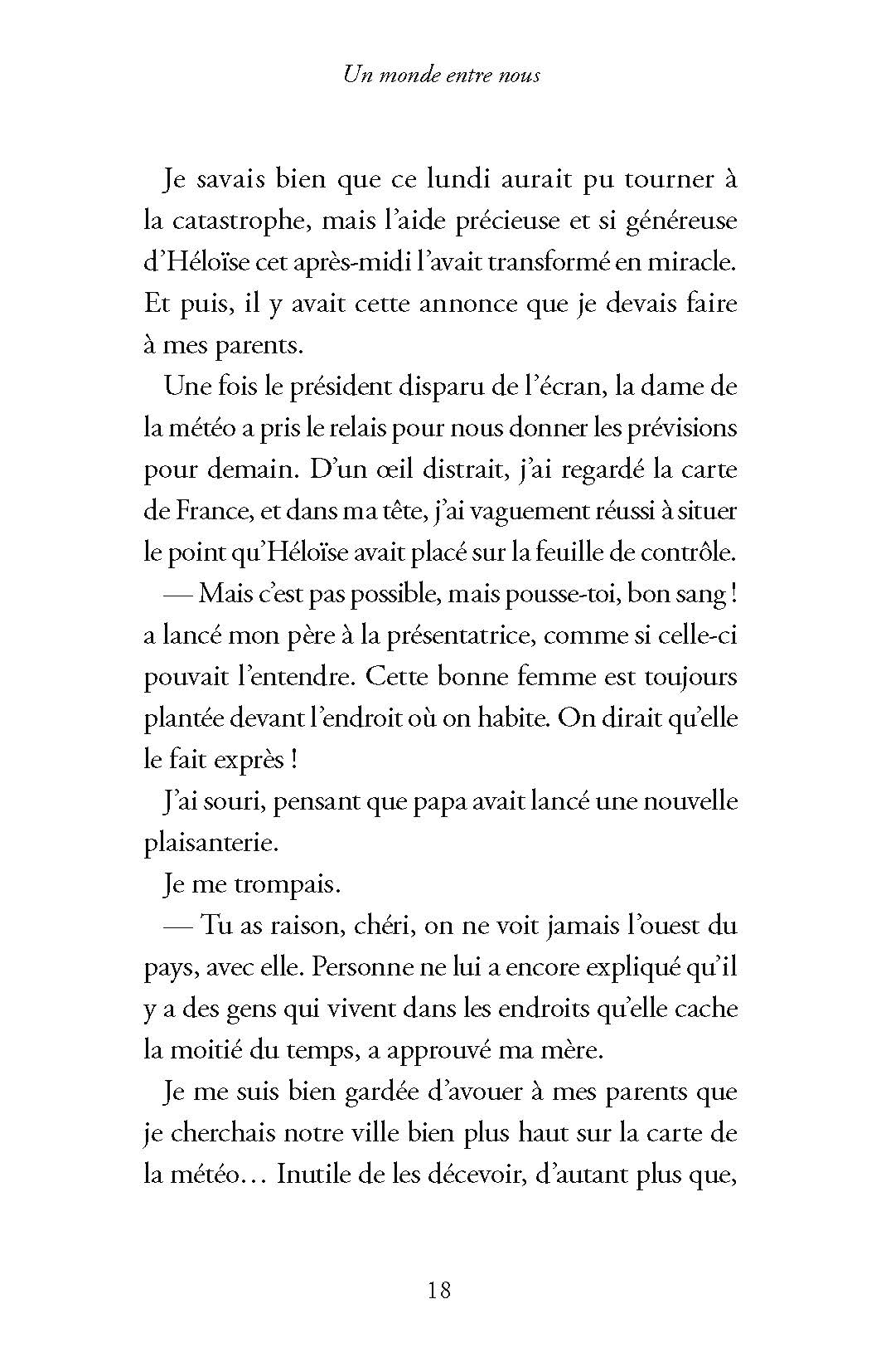 UN MONDE ENTRE NOUS