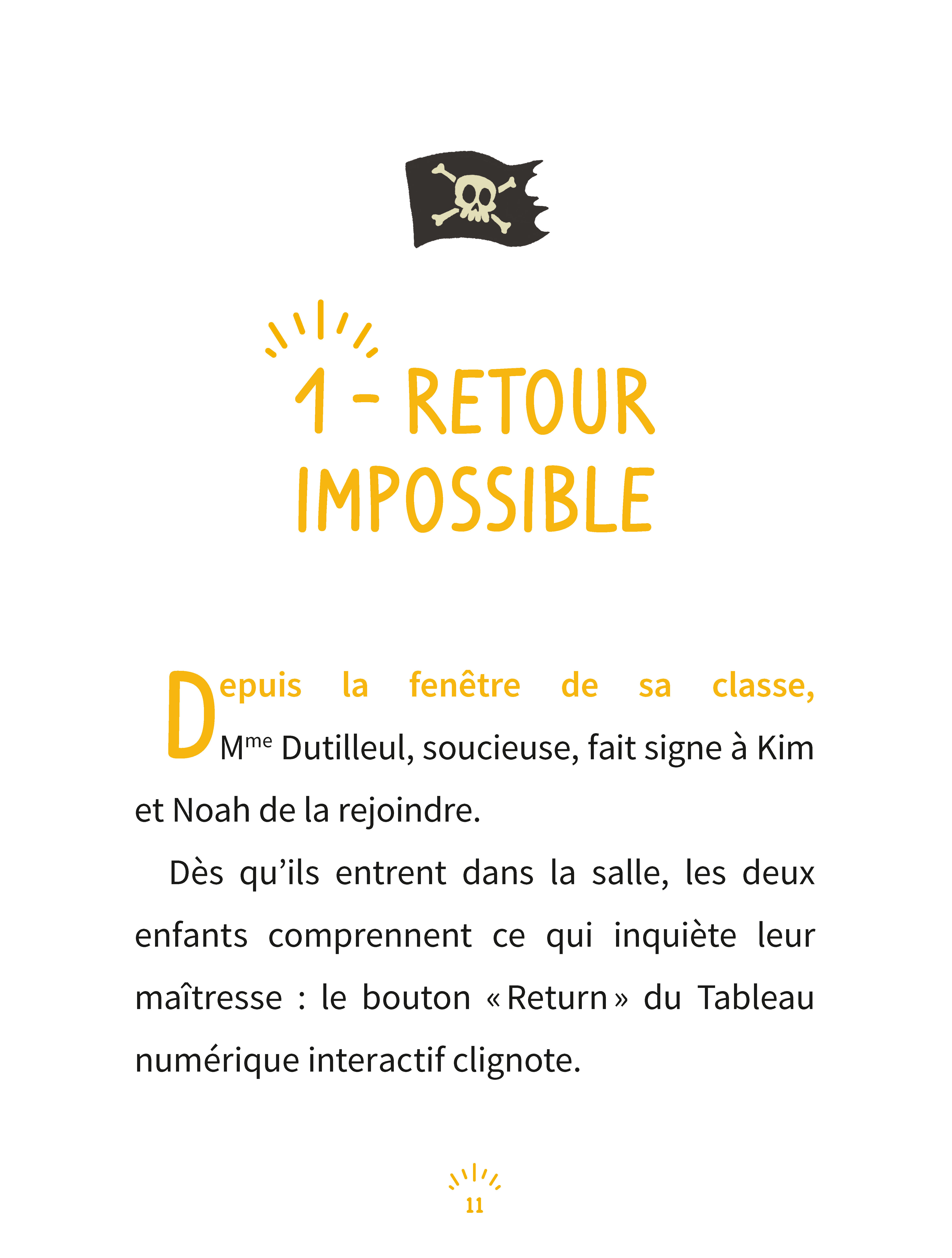 PAS DE QUARTIER POUR LES PIRATES - LE TABLEAU MAGIQUE