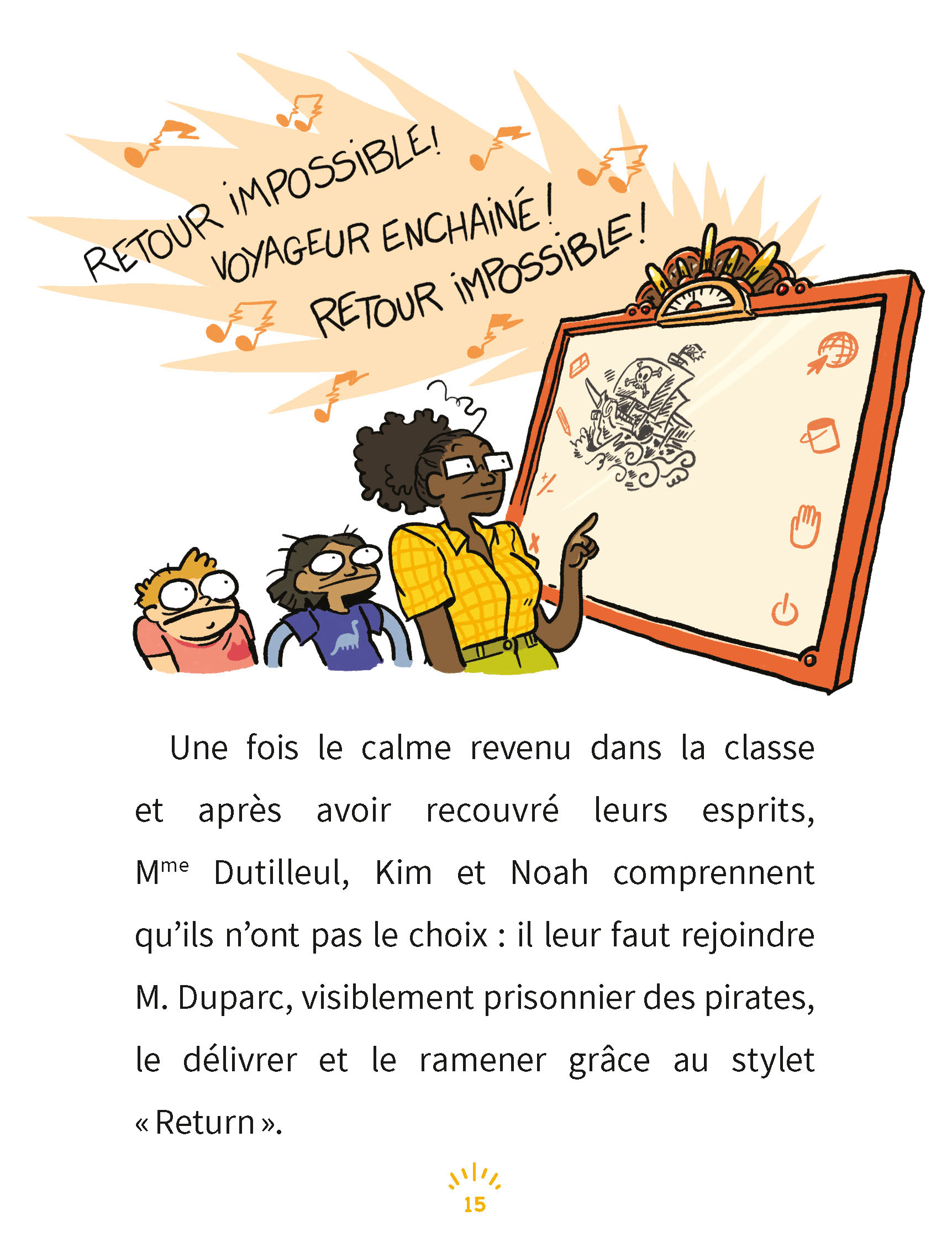 PAS DE QUARTIER POUR LES PIRATES - LE TABLEAU MAGIQUE