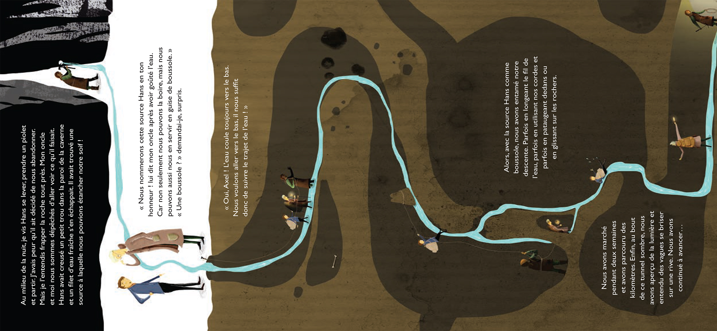 VOYAGE AU CENTRE DE LA TERRE