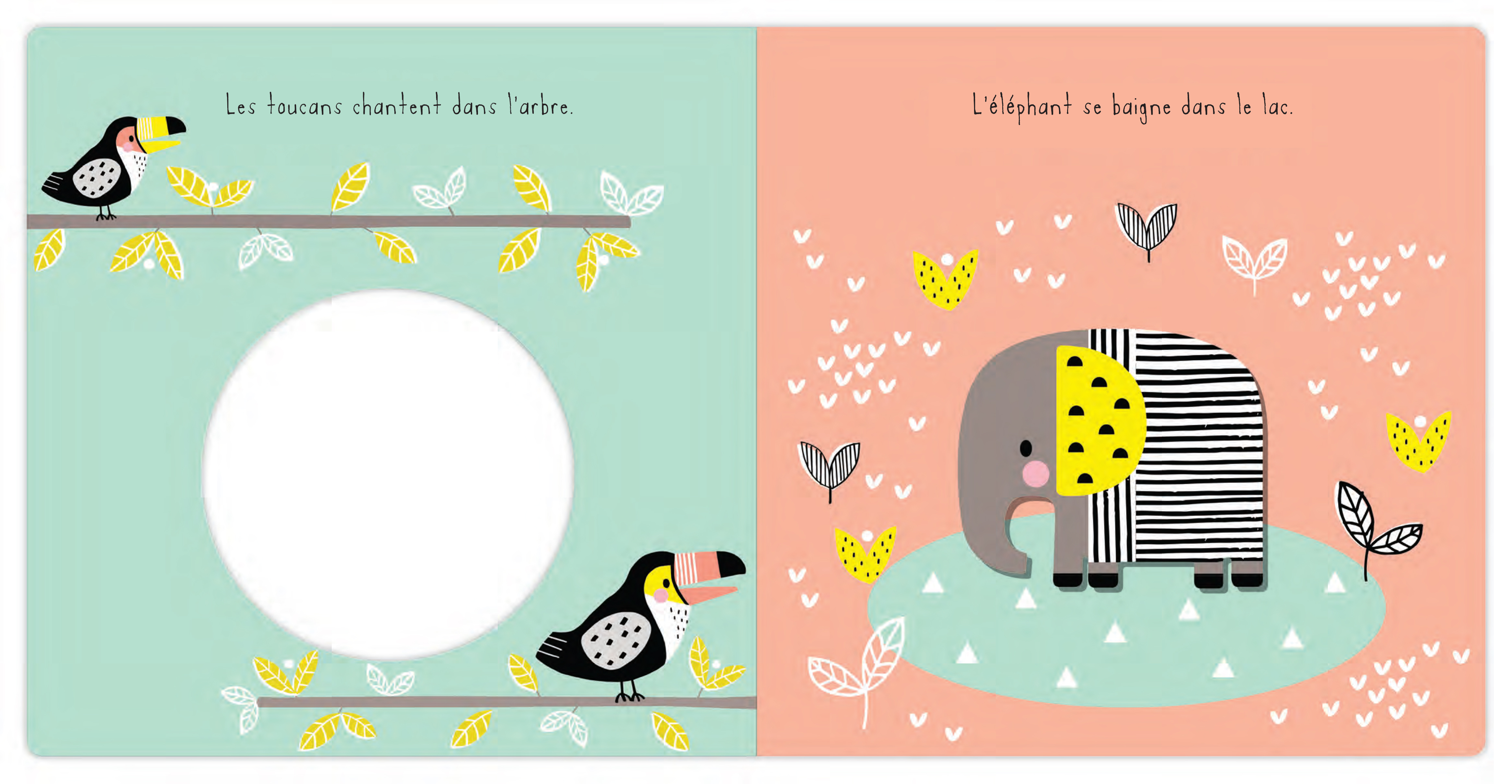 LES ANIMAUX DE LA JUNGLE : AVEC 10 ADORABLES ANIMAUX A DECOUVRIR !