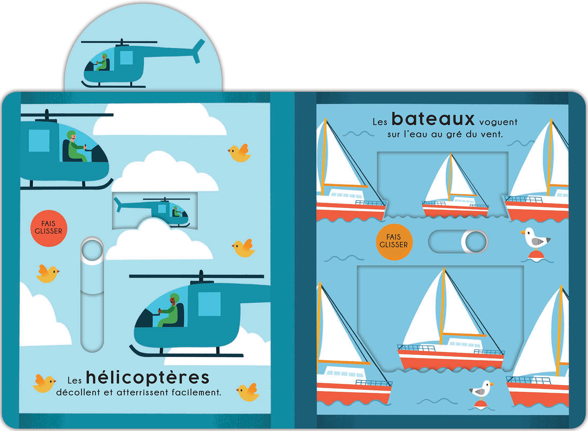 LE GARAGE ET SES VEHICULES : TIRE, TOURNE ET FAIS GLISSER !