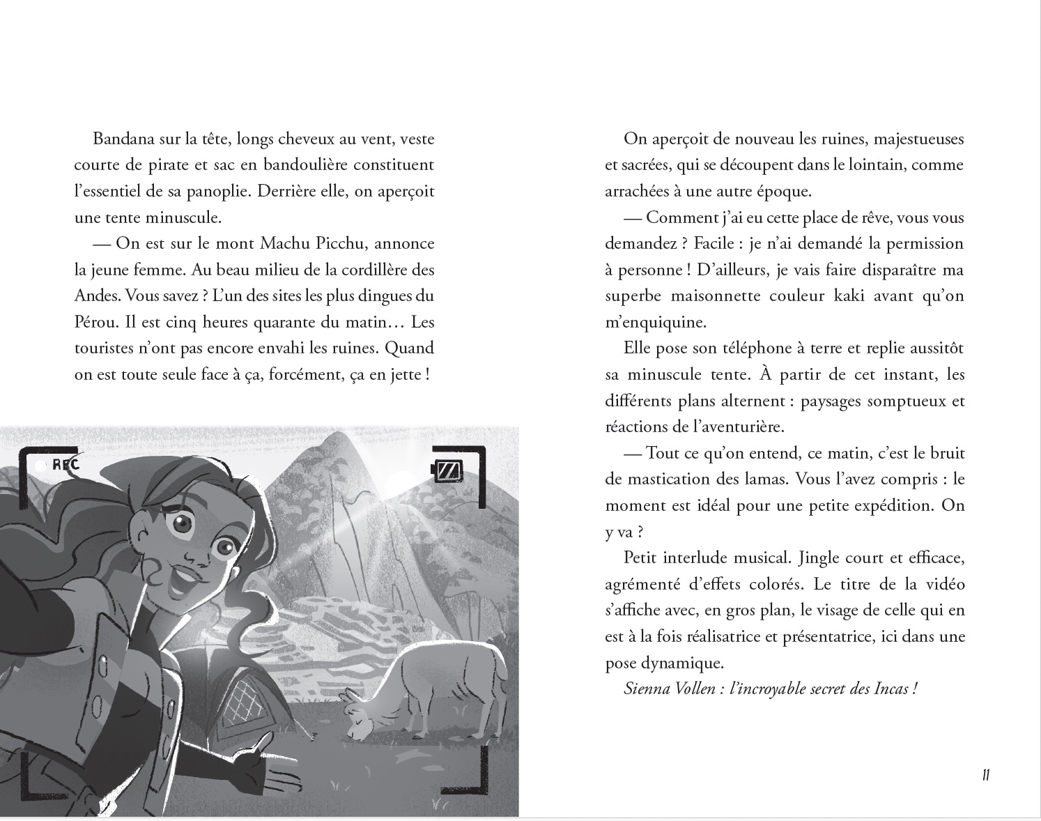 SIENNA VOLLEN ET LA CITE VAGABONDE