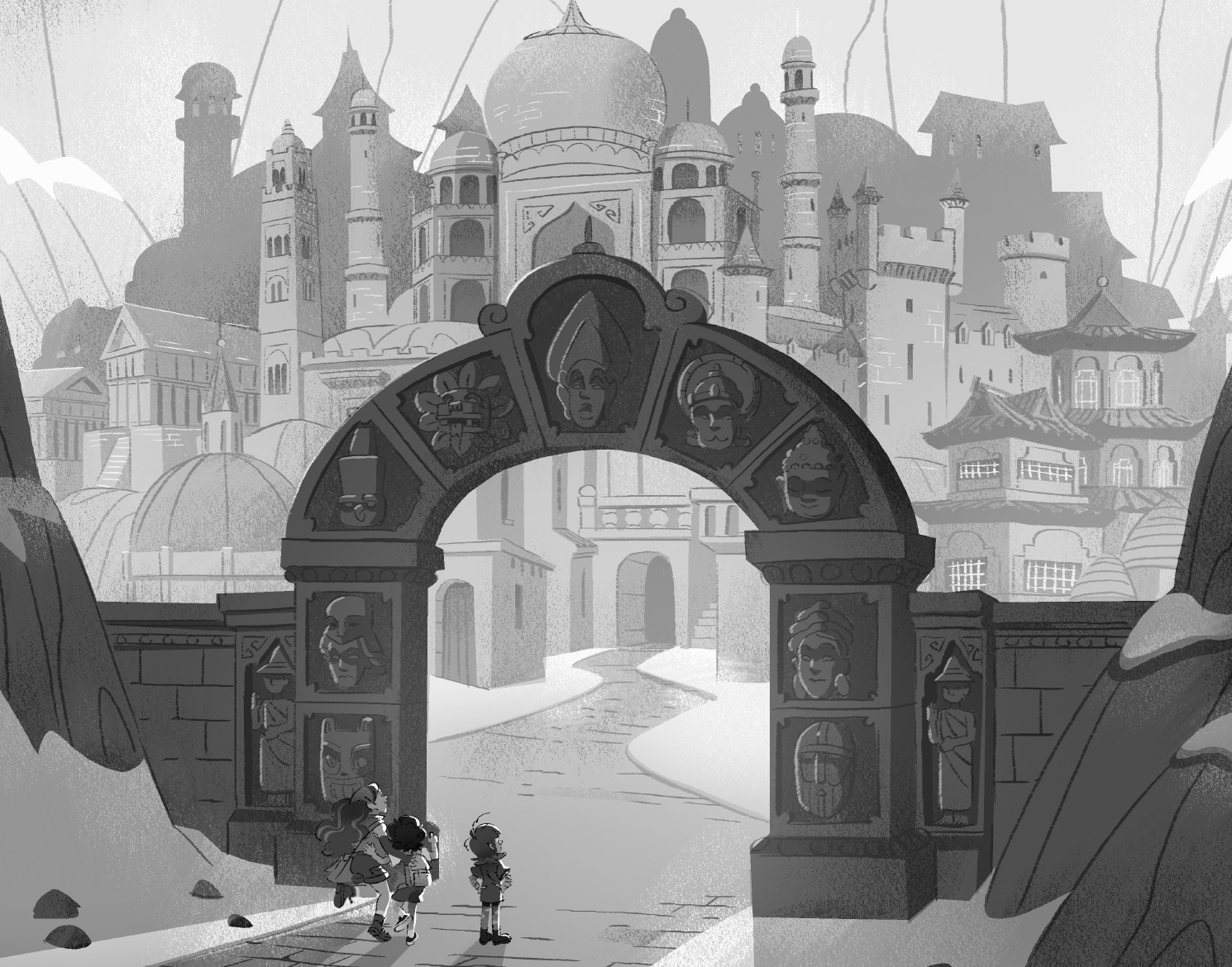 SIENNA VOLLEN ET LA CITE VAGABONDE