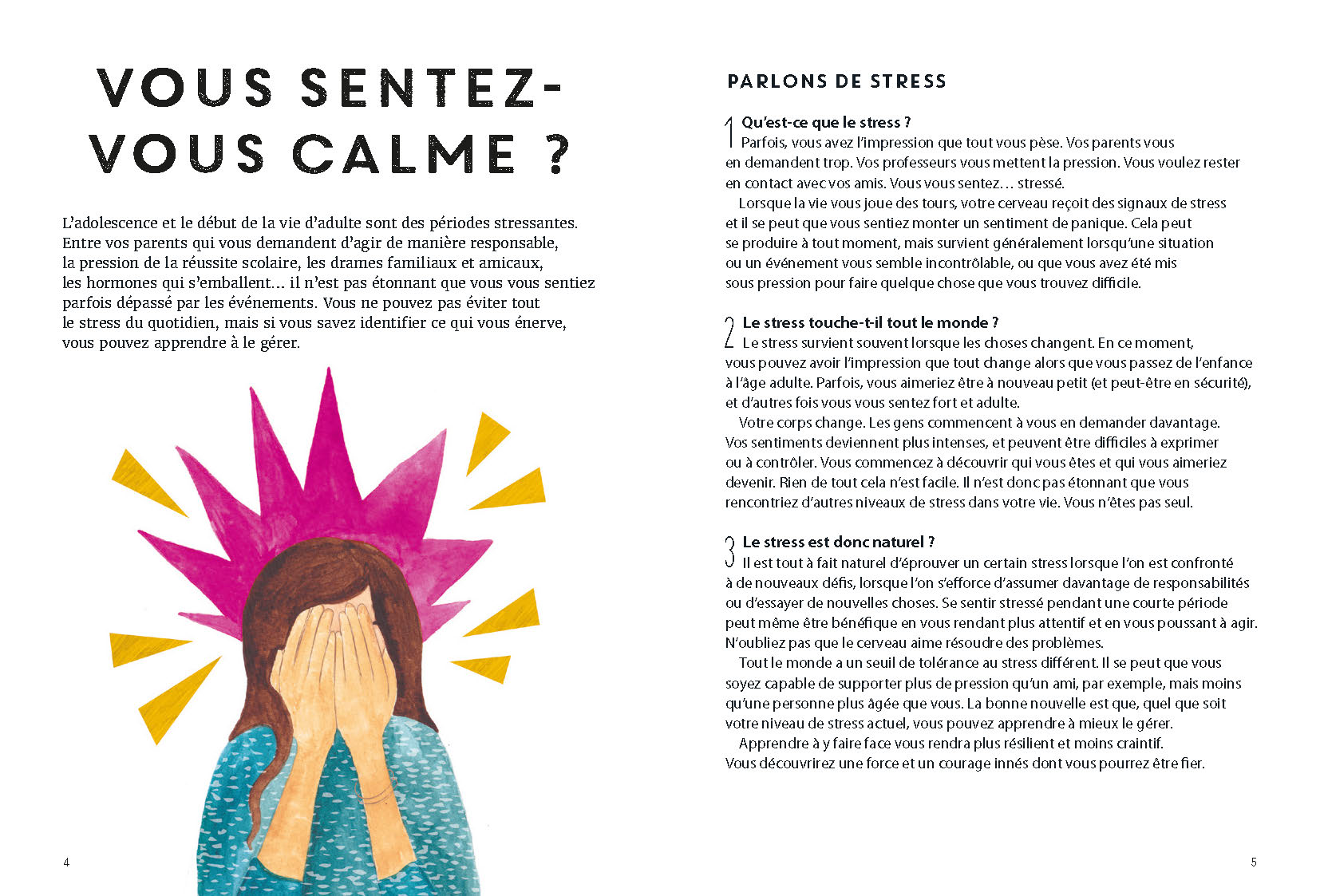 BE CALM : UN GUIDE POUR PLUS DE SERENITE