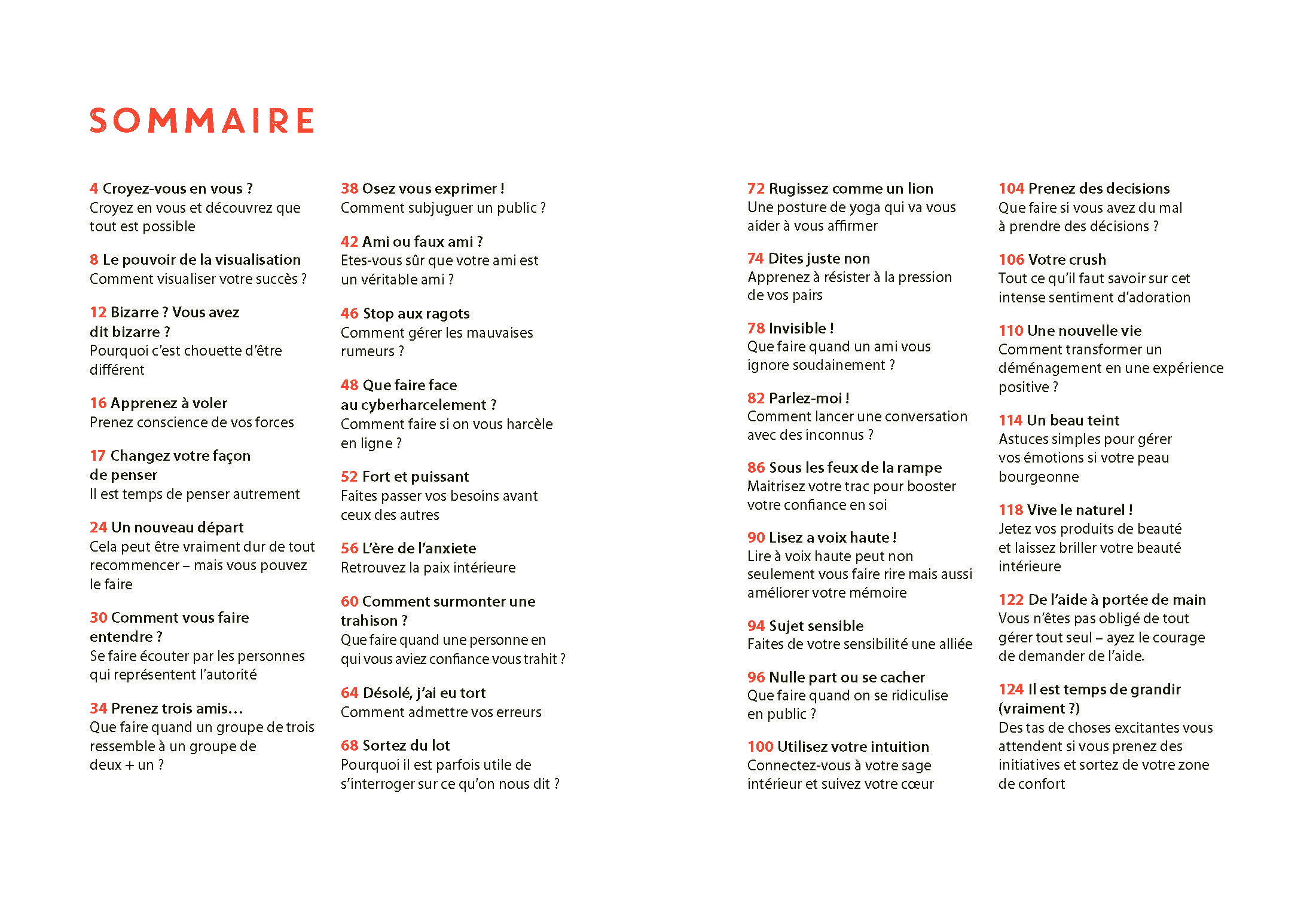 BE BRAVE : UN GUIDE POUR PLUS D