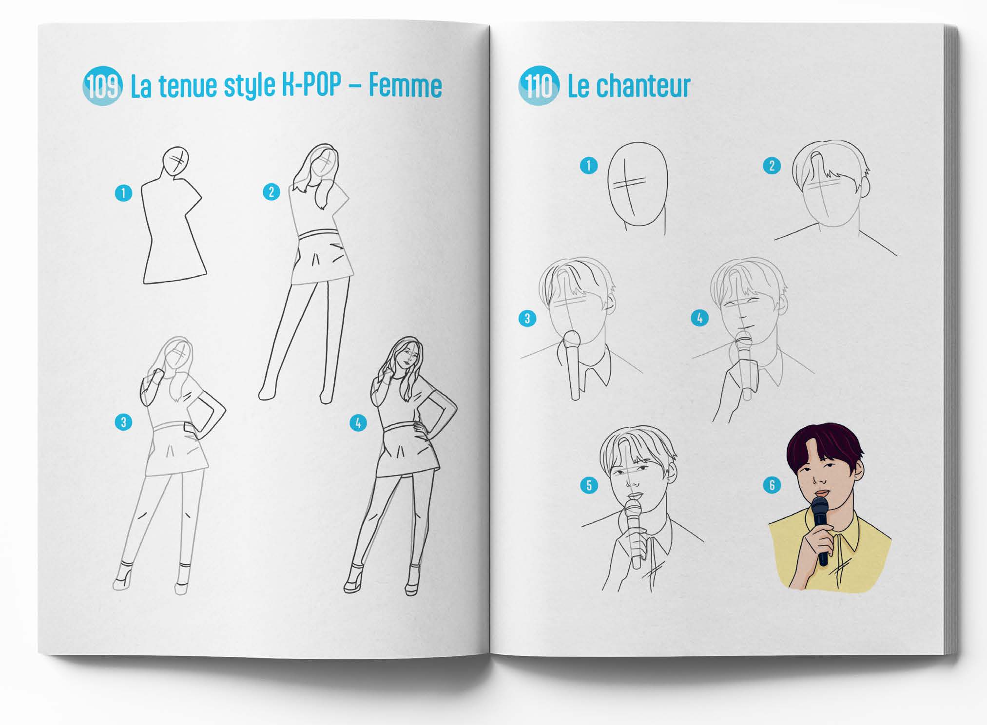 300 K-MODELES A DESSINER EN PAS A PAS : COREE