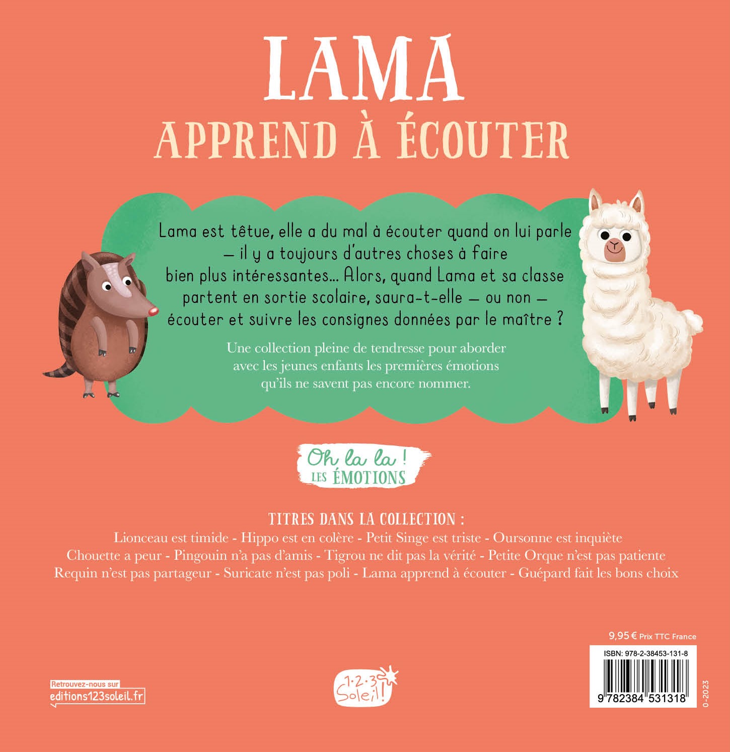 LAMA APPREND A ECOUTER - OH LA LA ! LES EMOTIONS !
