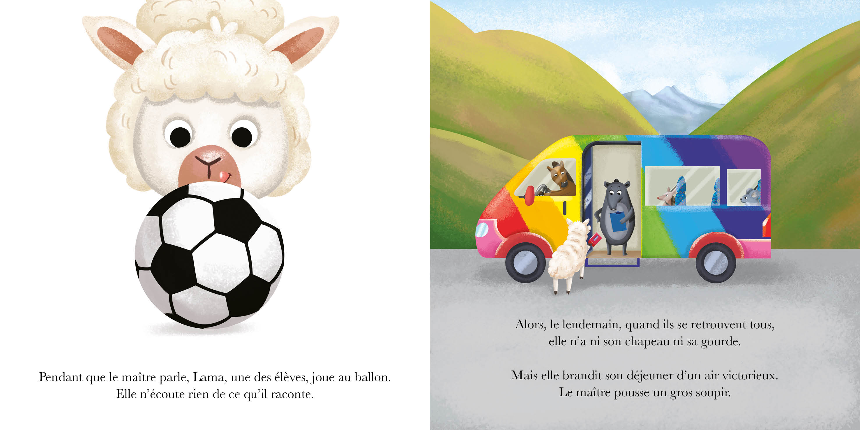 LAMA APPREND A ECOUTER - OH LA LA ! LES EMOTIONS !