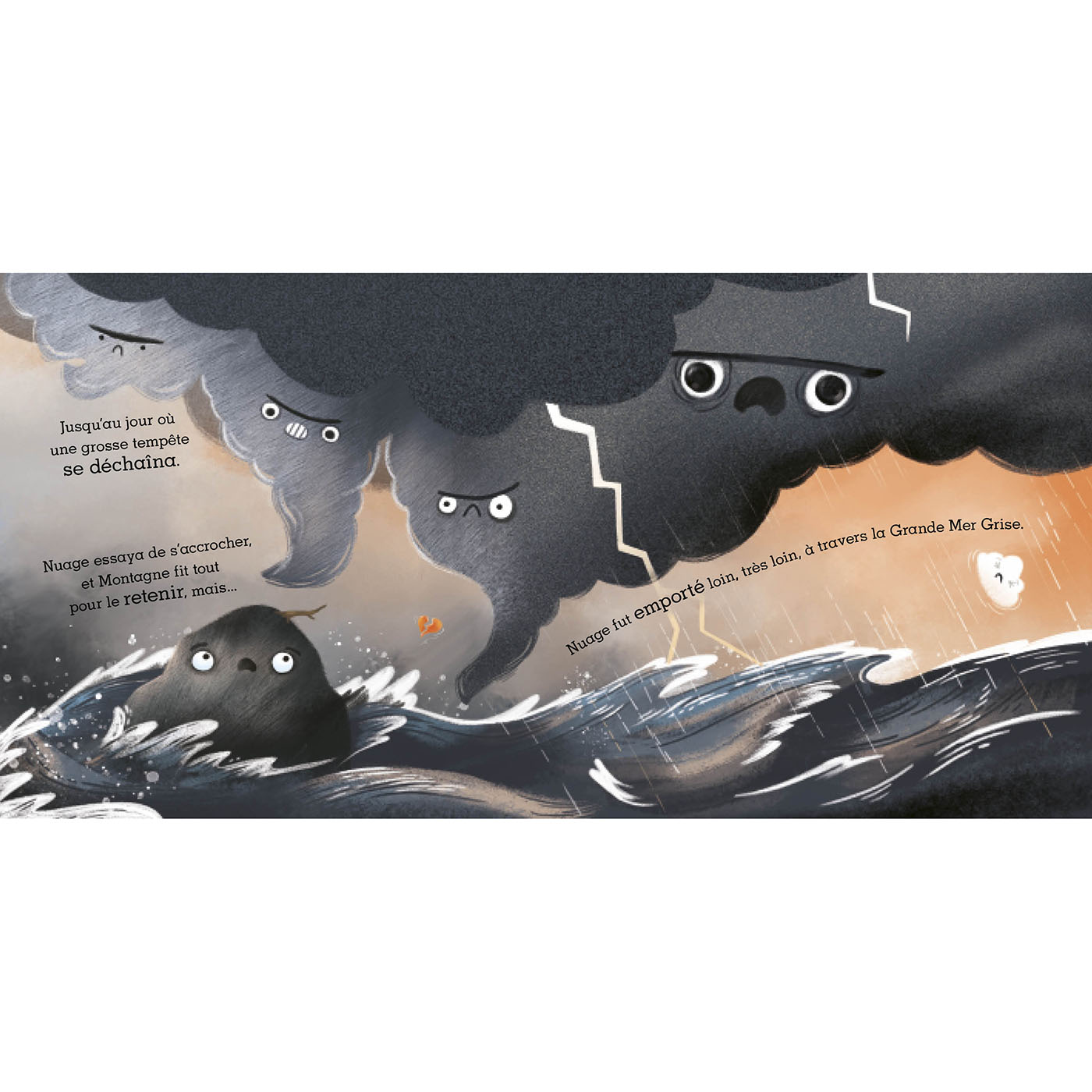 LA MONTAGNE ET LE NUAGE